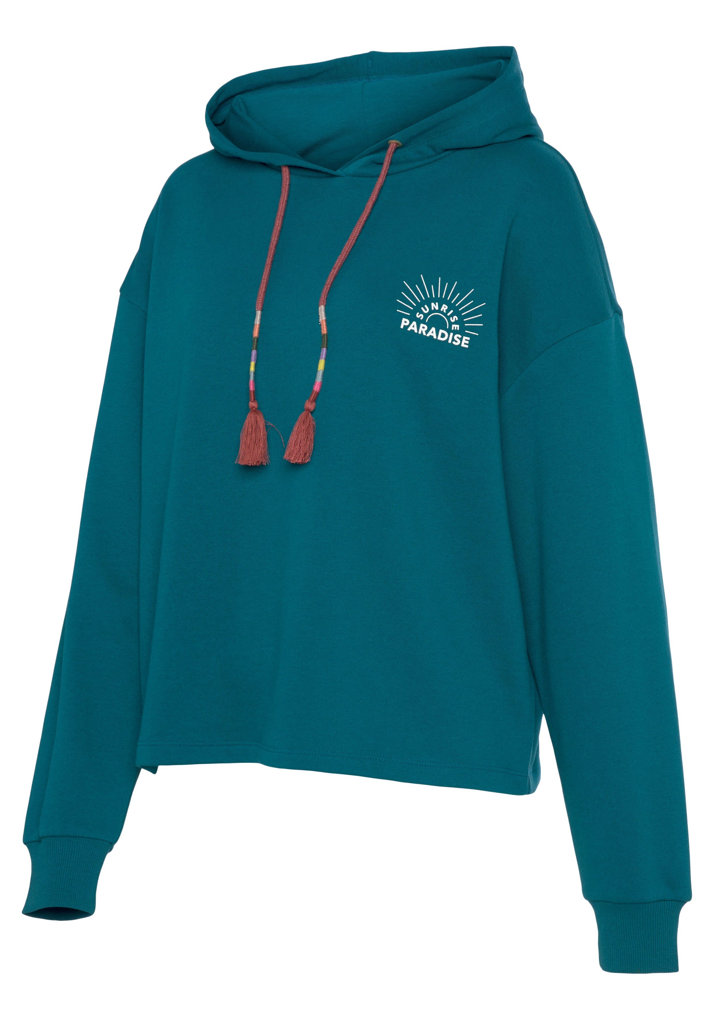 Vivance Hoodie Capuchonsweatshirt met print, loungewear