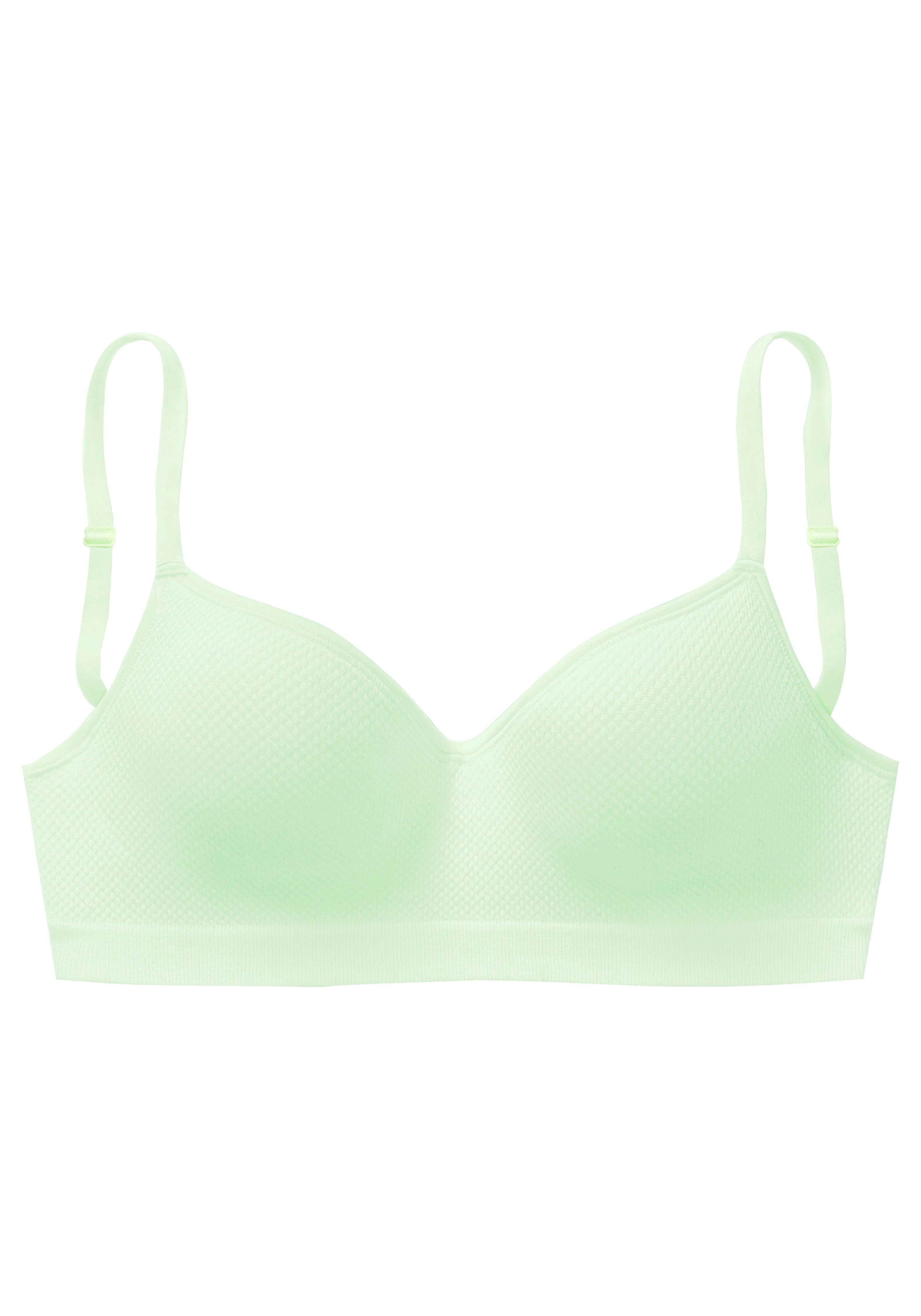 Lascana Push-up-bh COMFY BRA met beugel van zachte katoenmix, lingerie