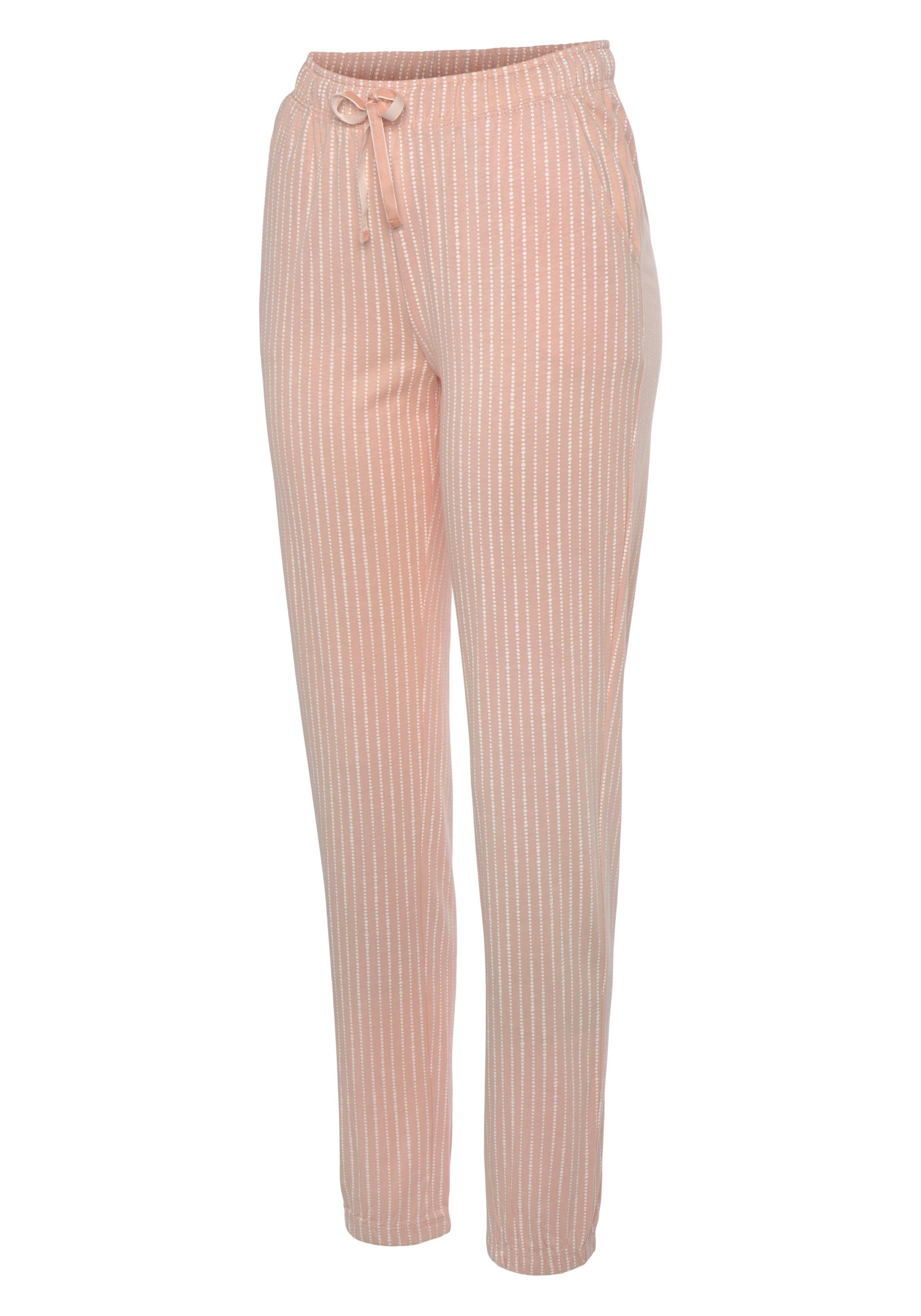 Vivance Dreams Pyjamabroek met fluwelen band aan de elastische tunnelband