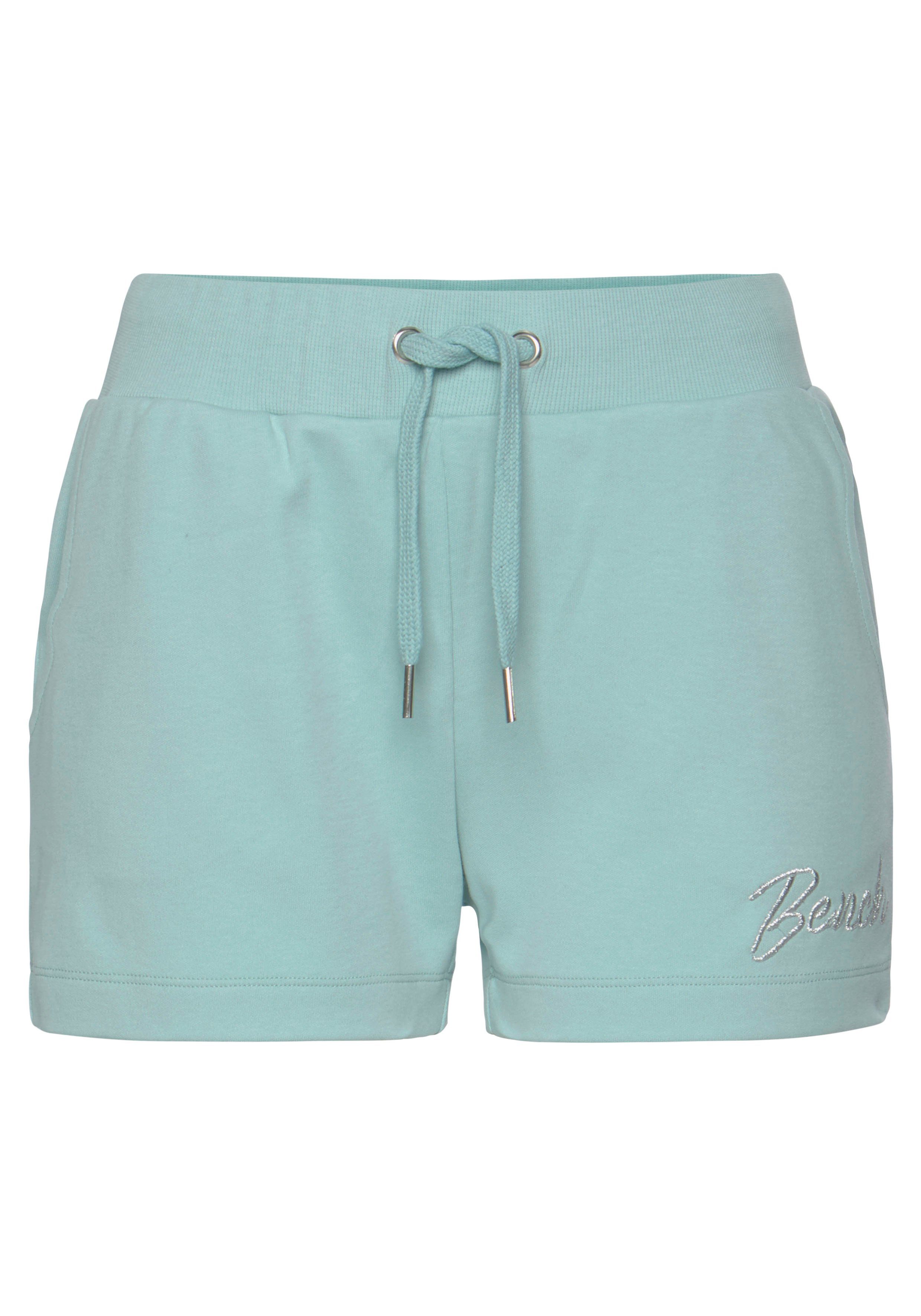 Bench. Loungewear Sweatshort met glanzende logo-borduurwerk, loungewear, loungepak