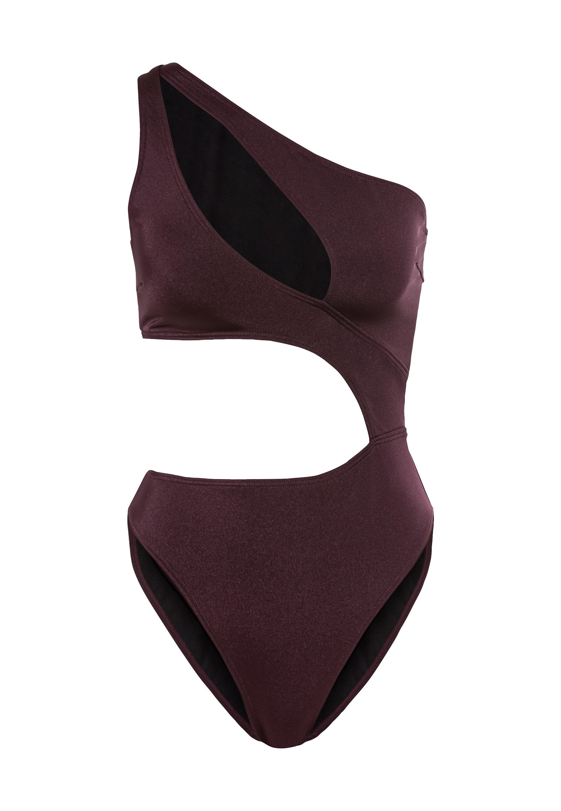 LSCN by LASCANA Monokini Nele met glanzende coating
