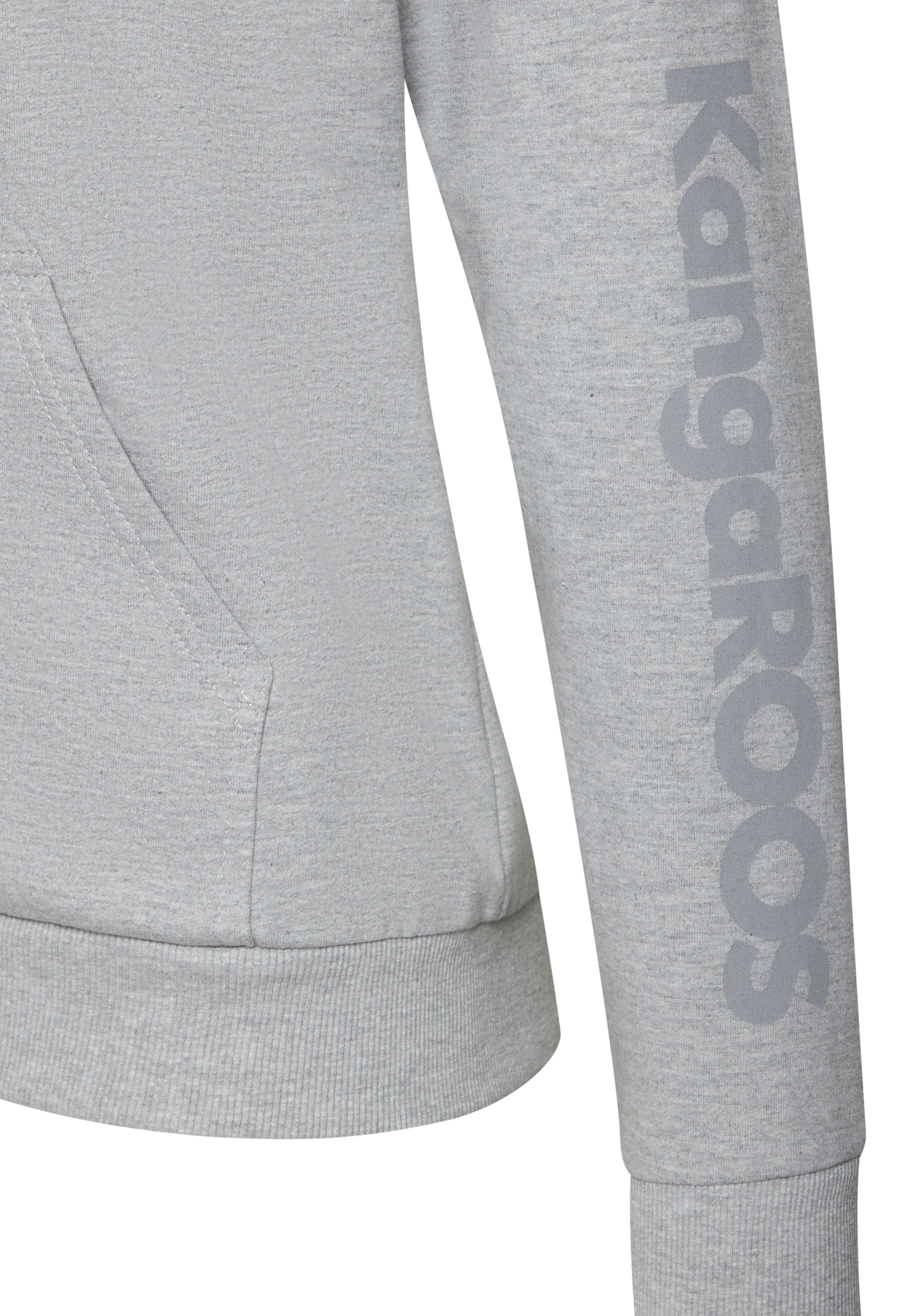 KangaROOS Sweatvest met contrasterende details, loungewear