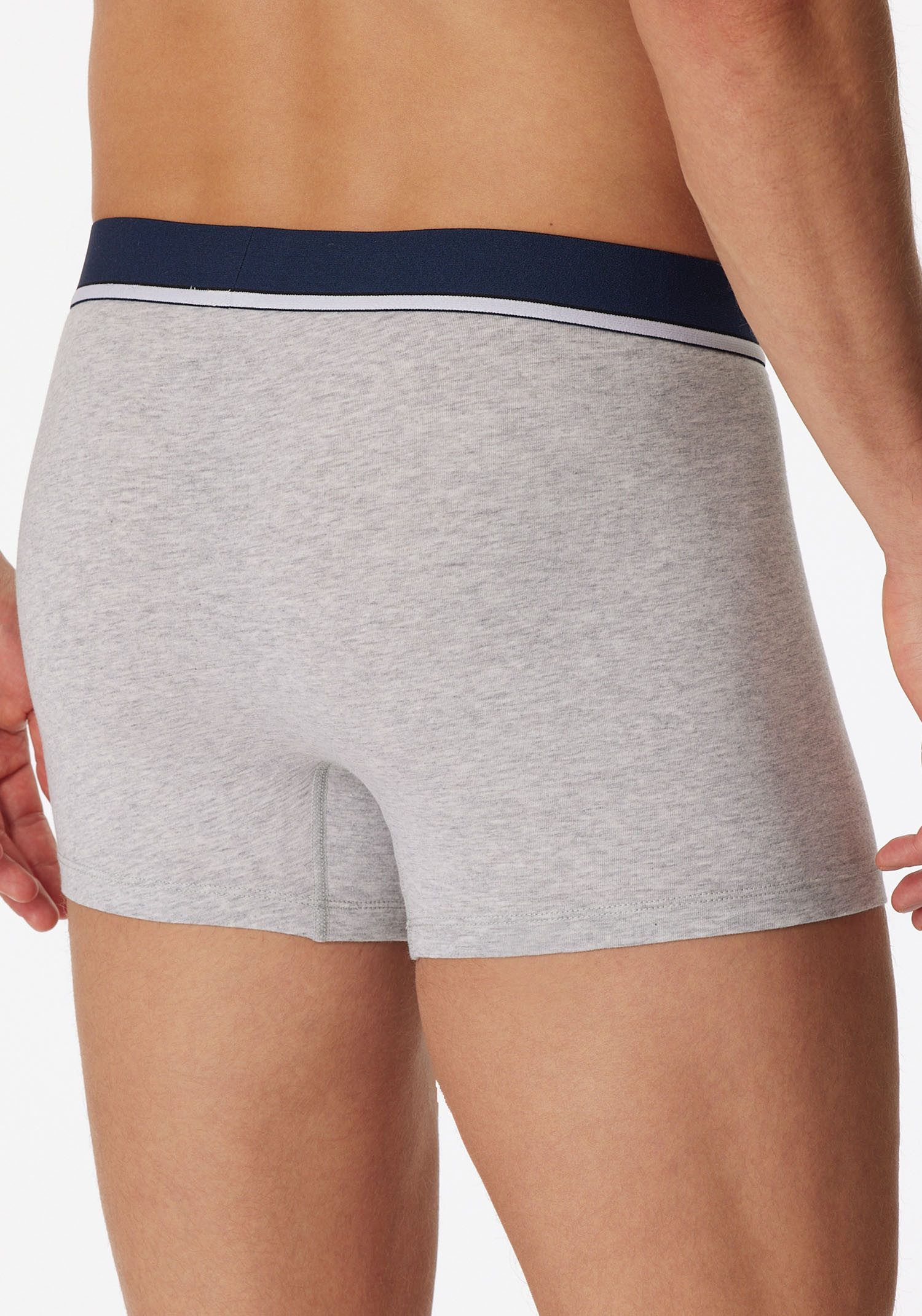 Schiesser Boxershort 95/5 met sportieve logo-webband (3 stuks)