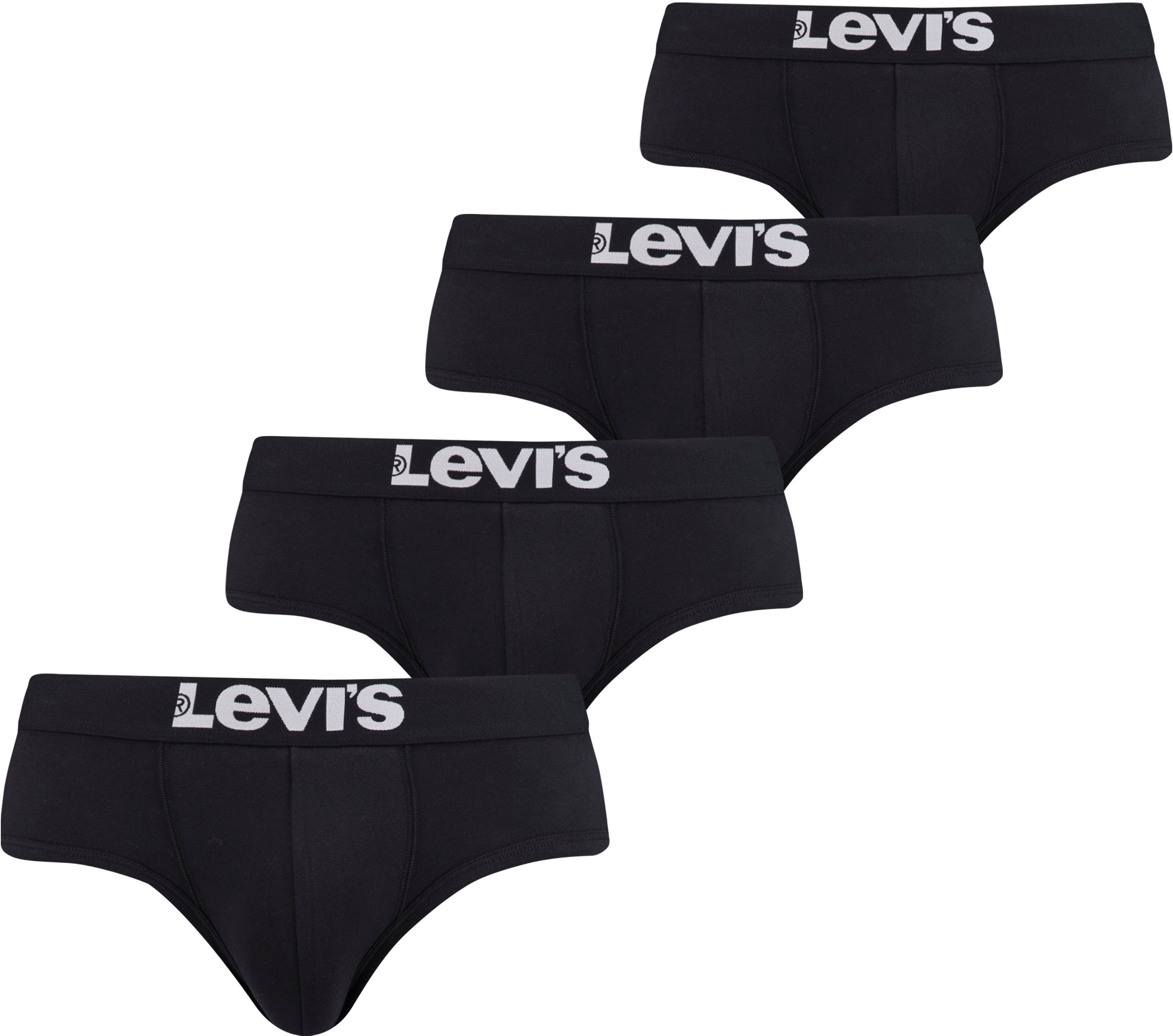 Levi's® Slip met logo-weefband (Set van 4)