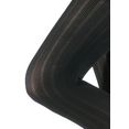 lascana panty in ondoorzichtig rib-breisel (set, 2 stuks) zwart