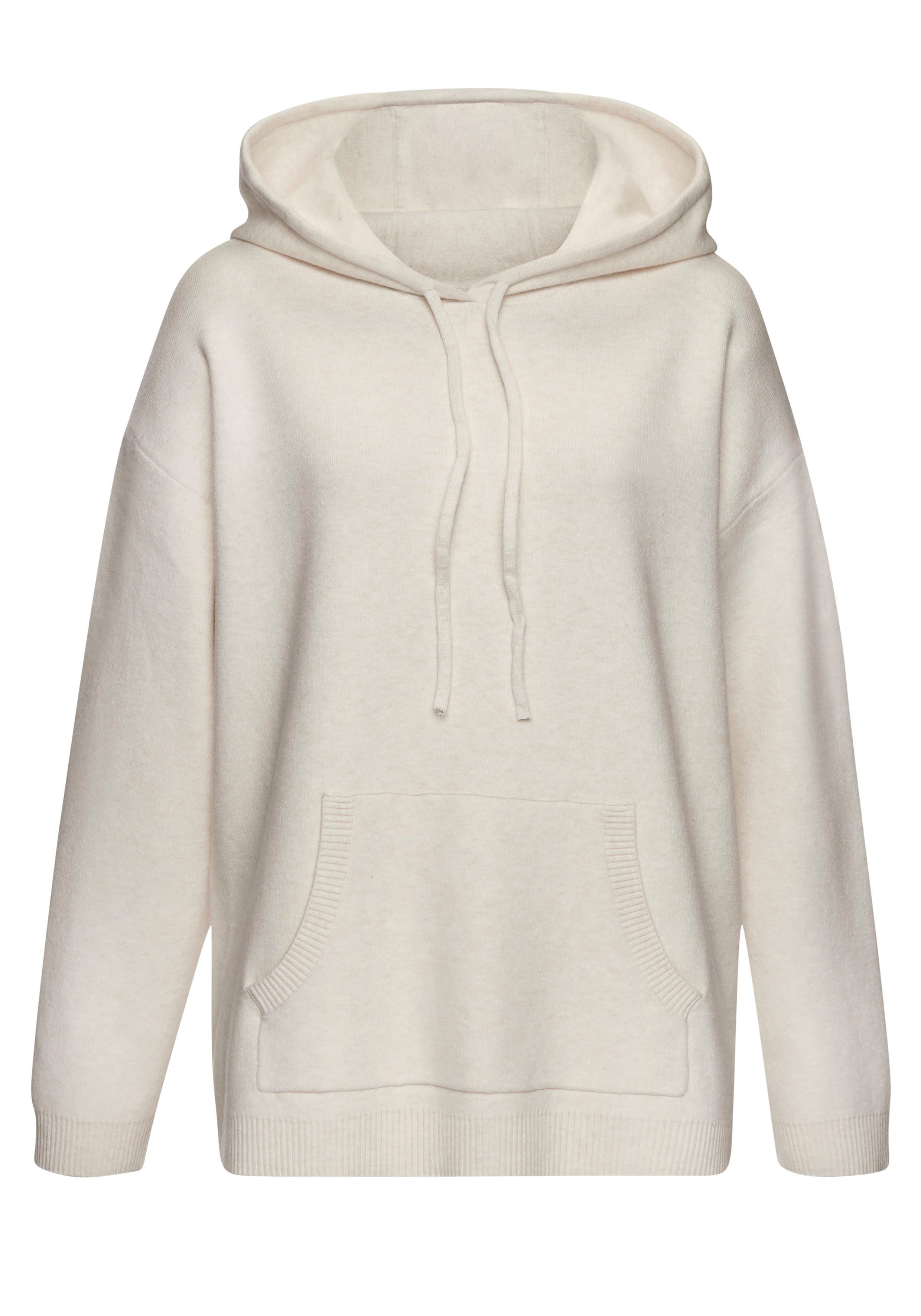 Elbsand Hoodie van hoogwaardige brei