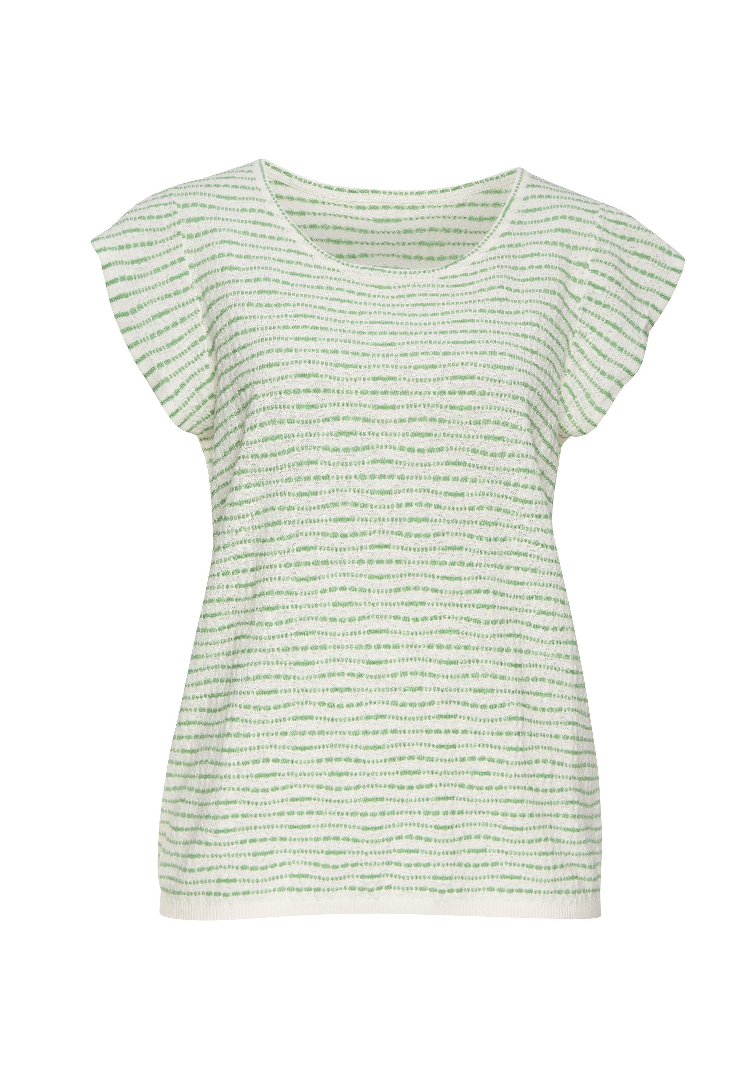 Vivance Shirt met ronde hals Met kapmouwtjes van lichte tricotkwaliteit