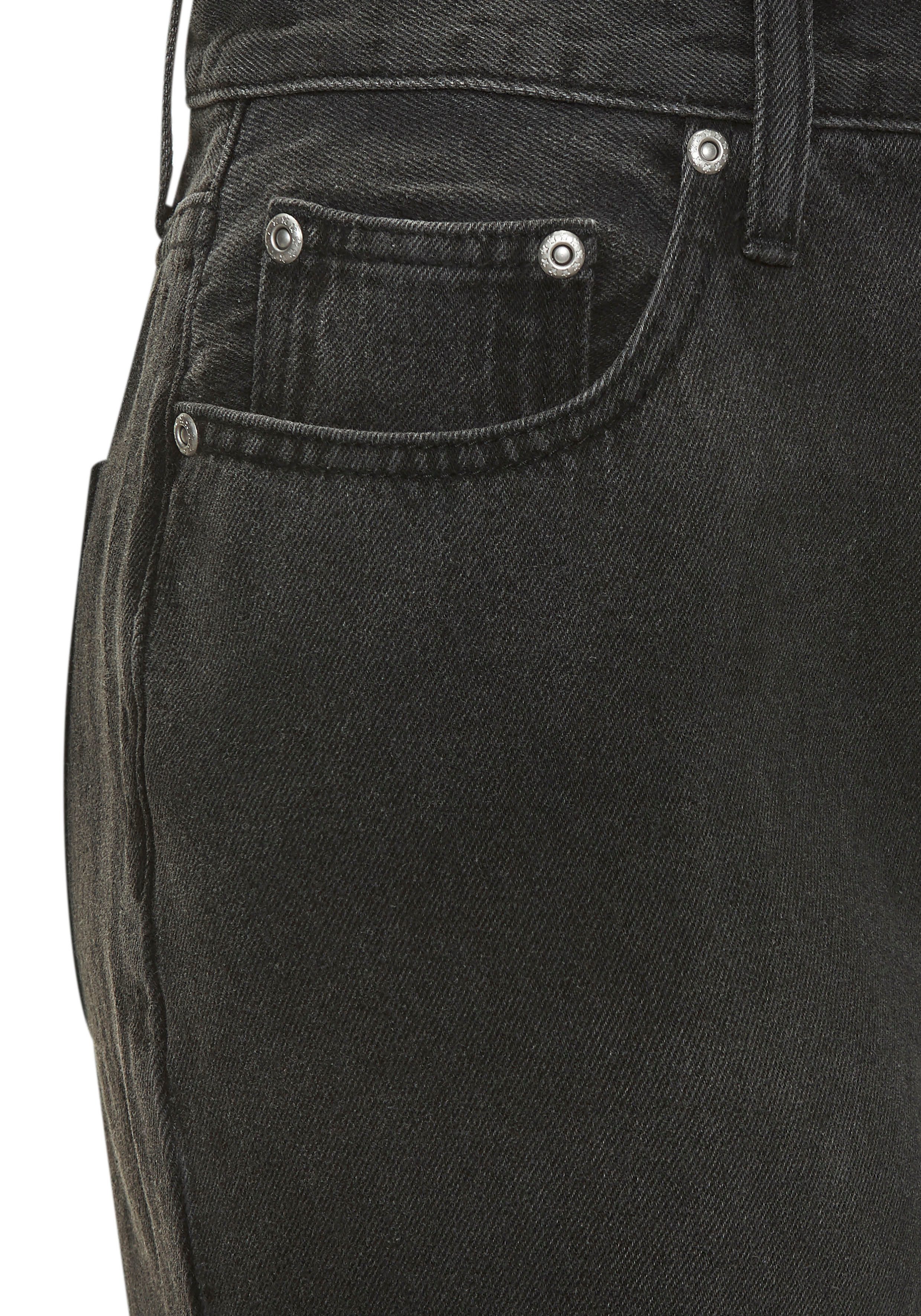 Lascana Wijde jeans met hoge taille en 5-pocketstijl, wide-leg jeans