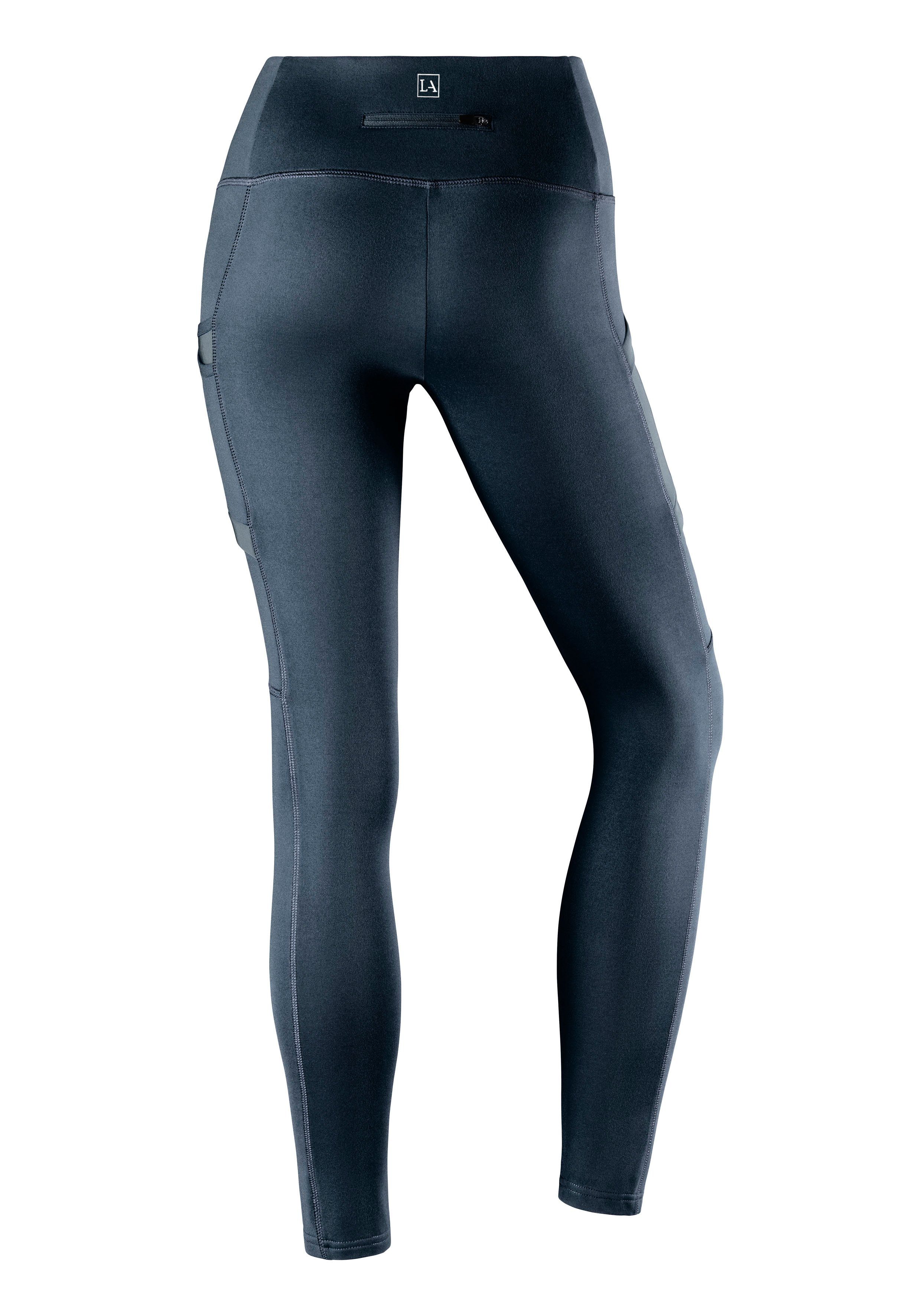 active by Lascana Runningtights Hybrid Leggings Hybride leggings, trekkingbroek met praktische zakken
