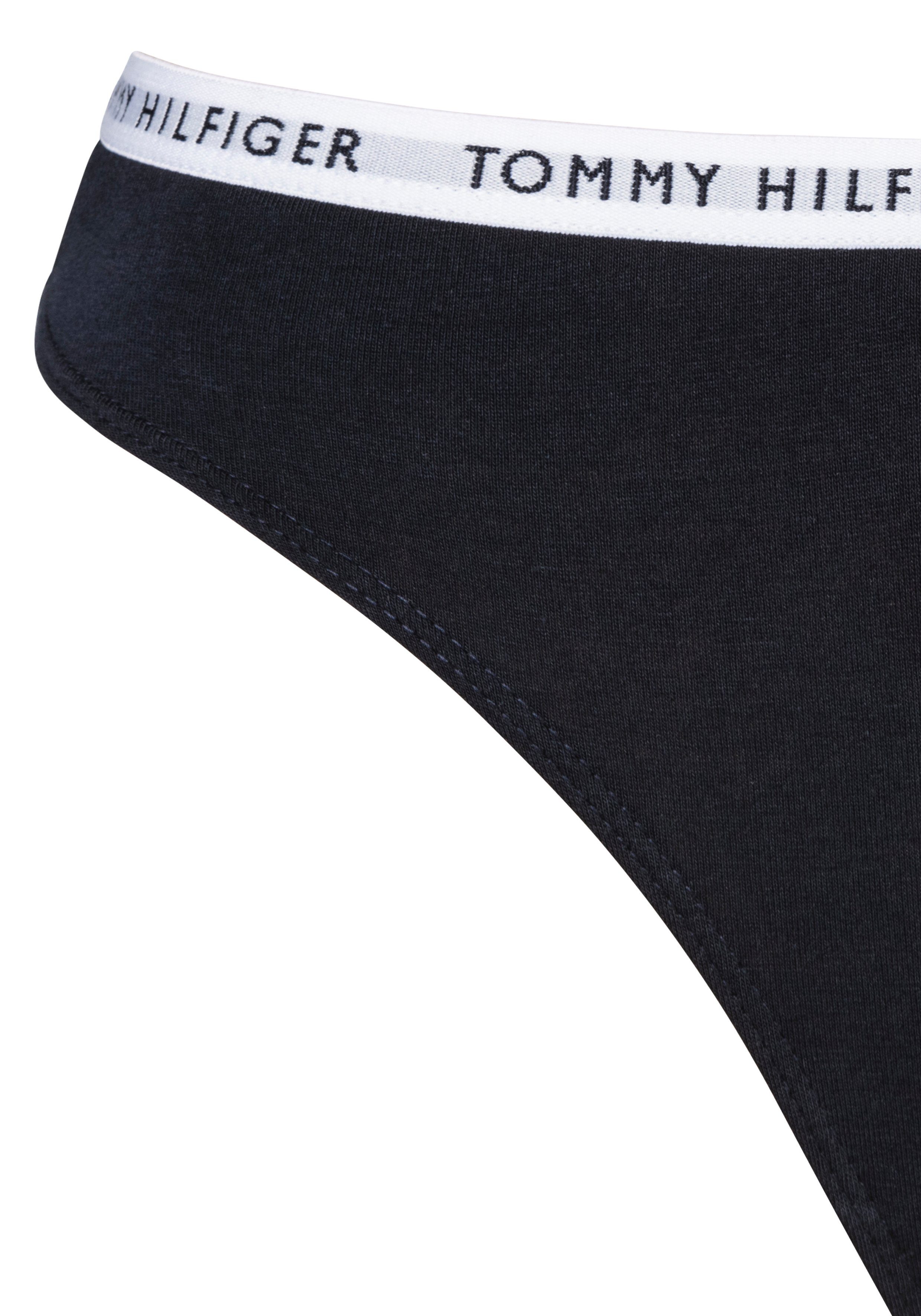 Tommy Hilfiger Underwear Slip met smalle logoboord (3 stuks)