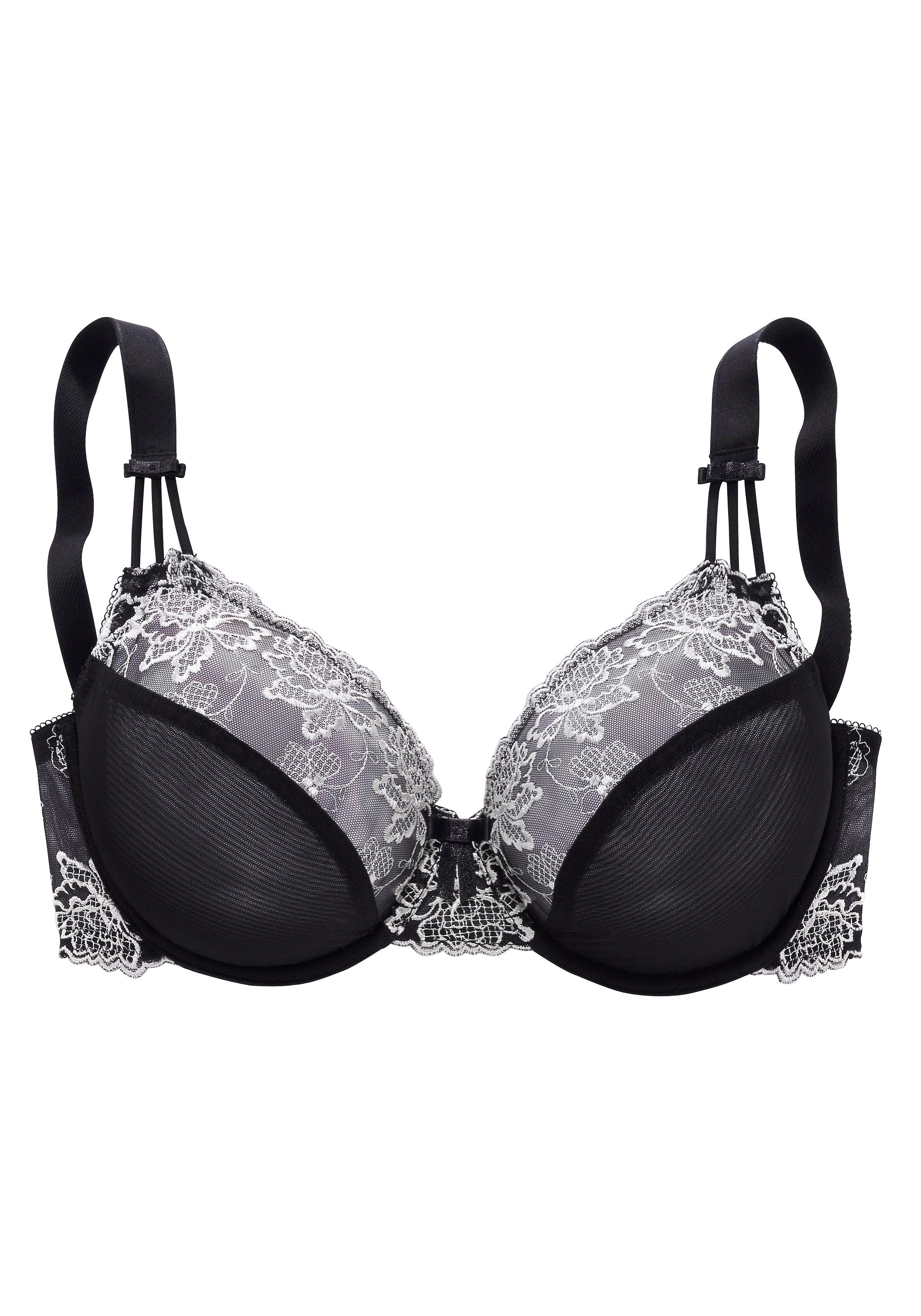 Nuance Beugel-bh met borduurkant, dessous