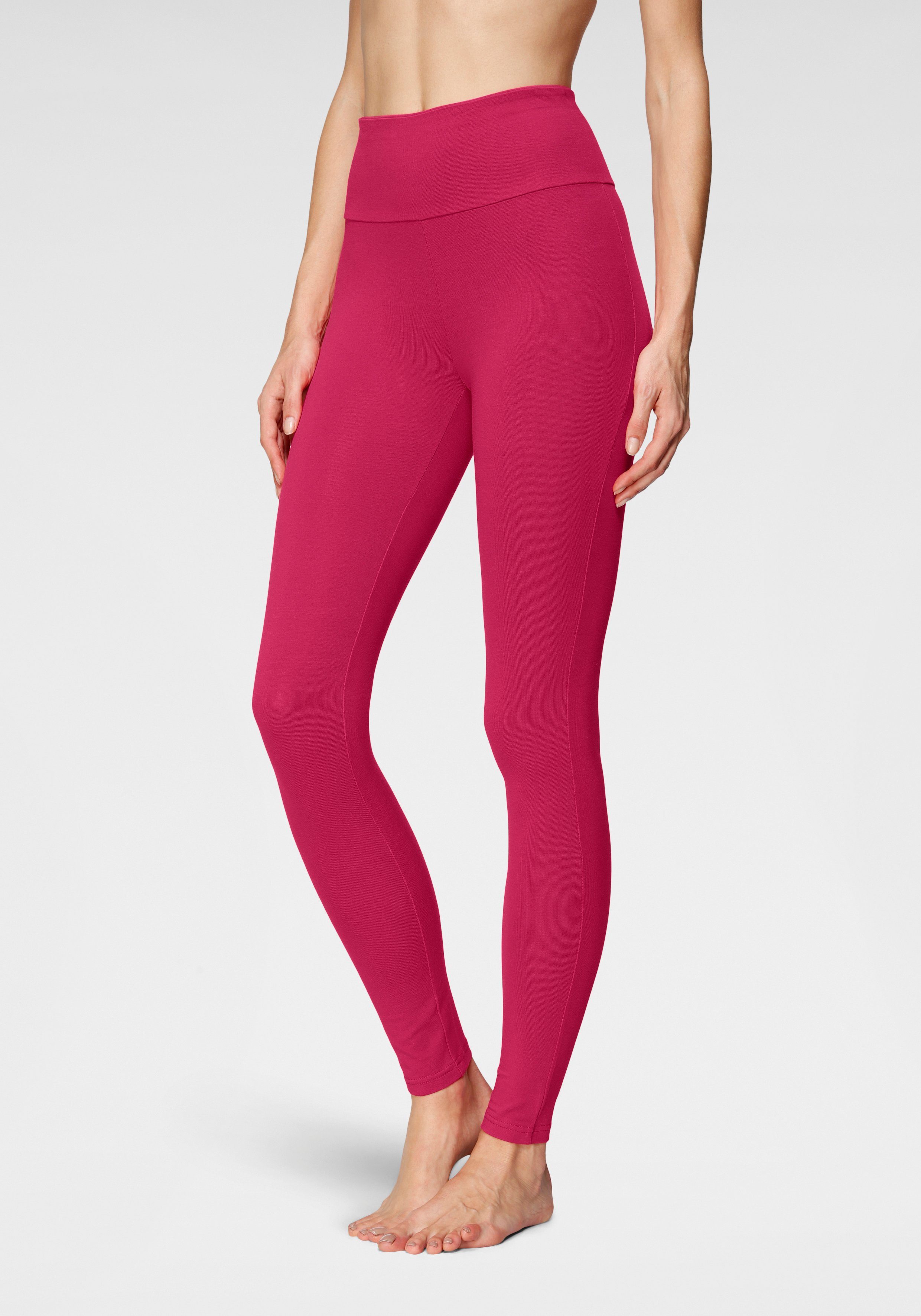 Lascana Legging met brede boord