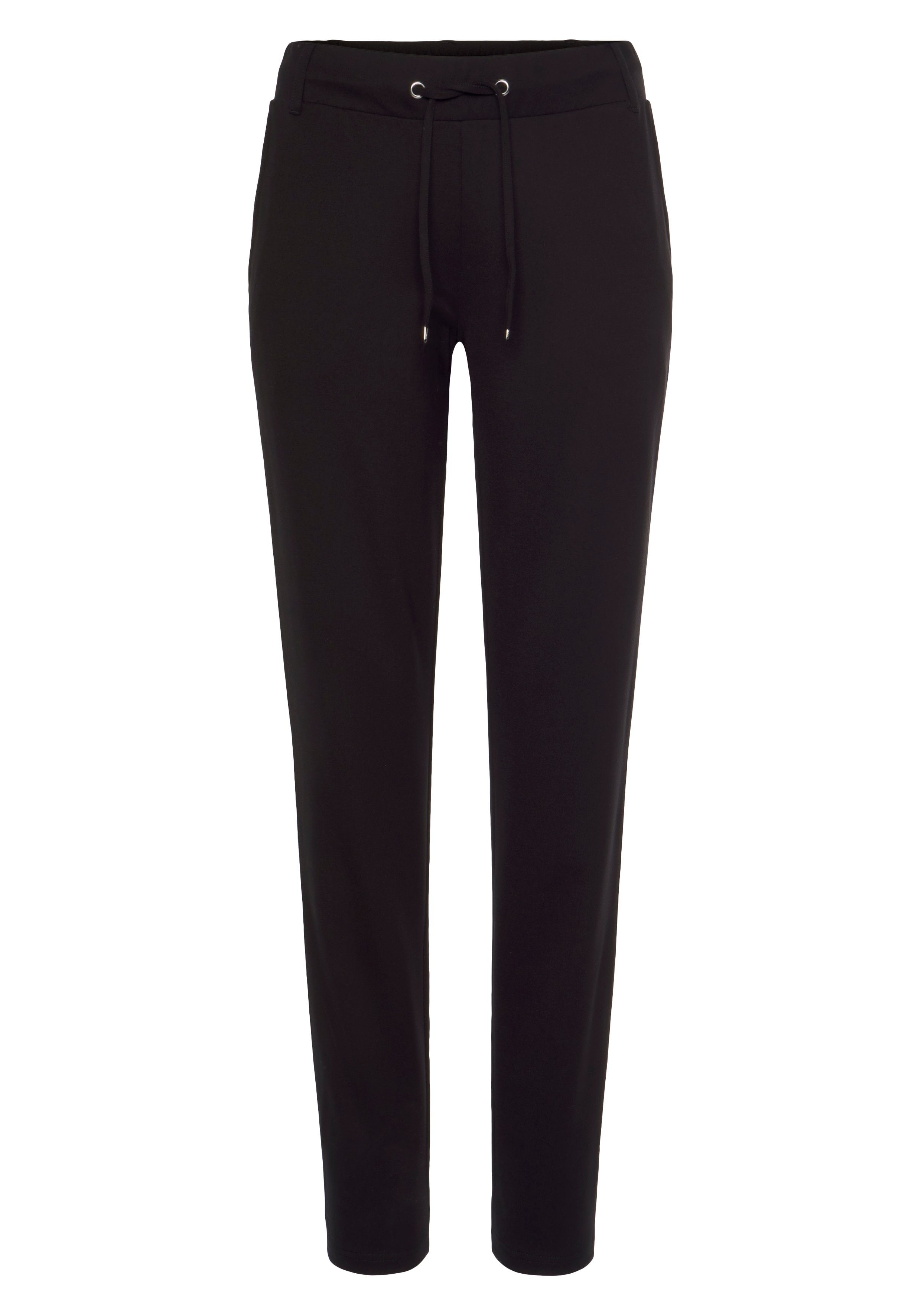 Lascana Jogpants met sportieve zijstrepen, loungewear