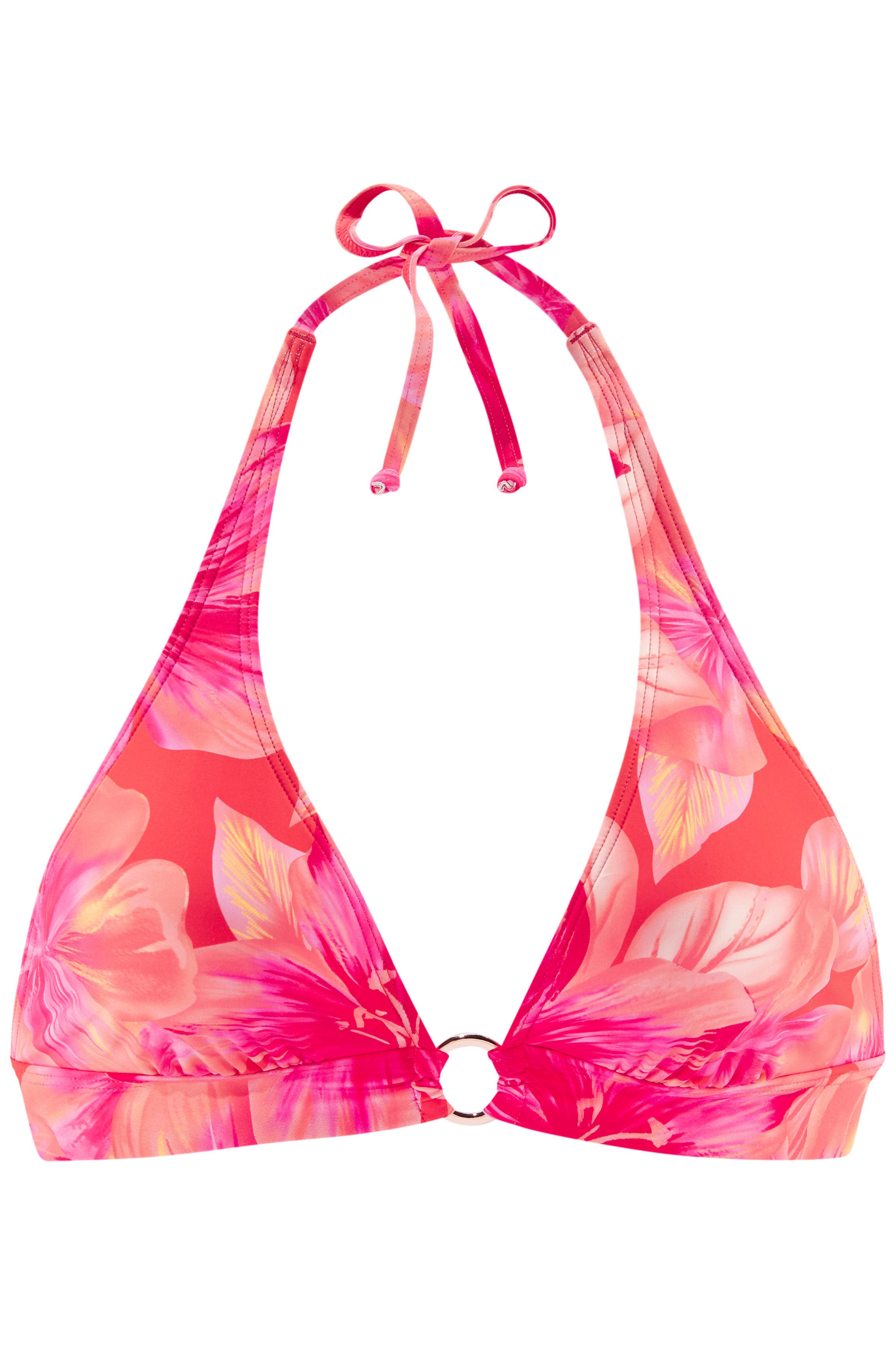s.Oliver RED LABEL Beachwear Triangel-bikinitop JAYCE met goudkleurige ring