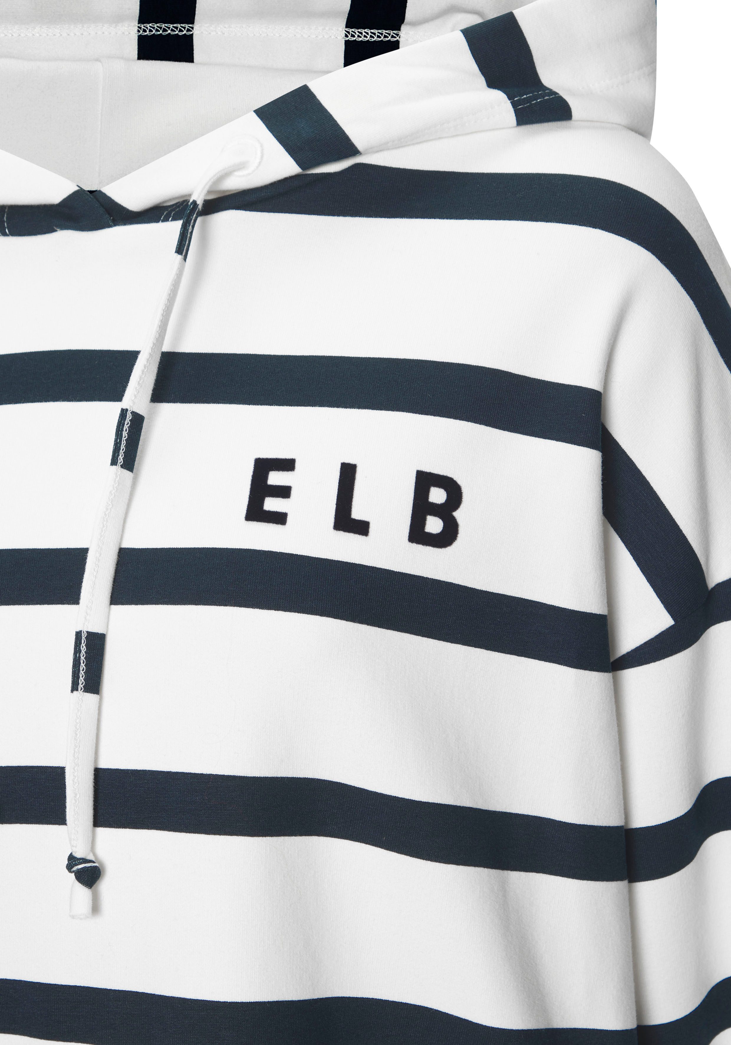 Elbsand Hoodie met logoprint