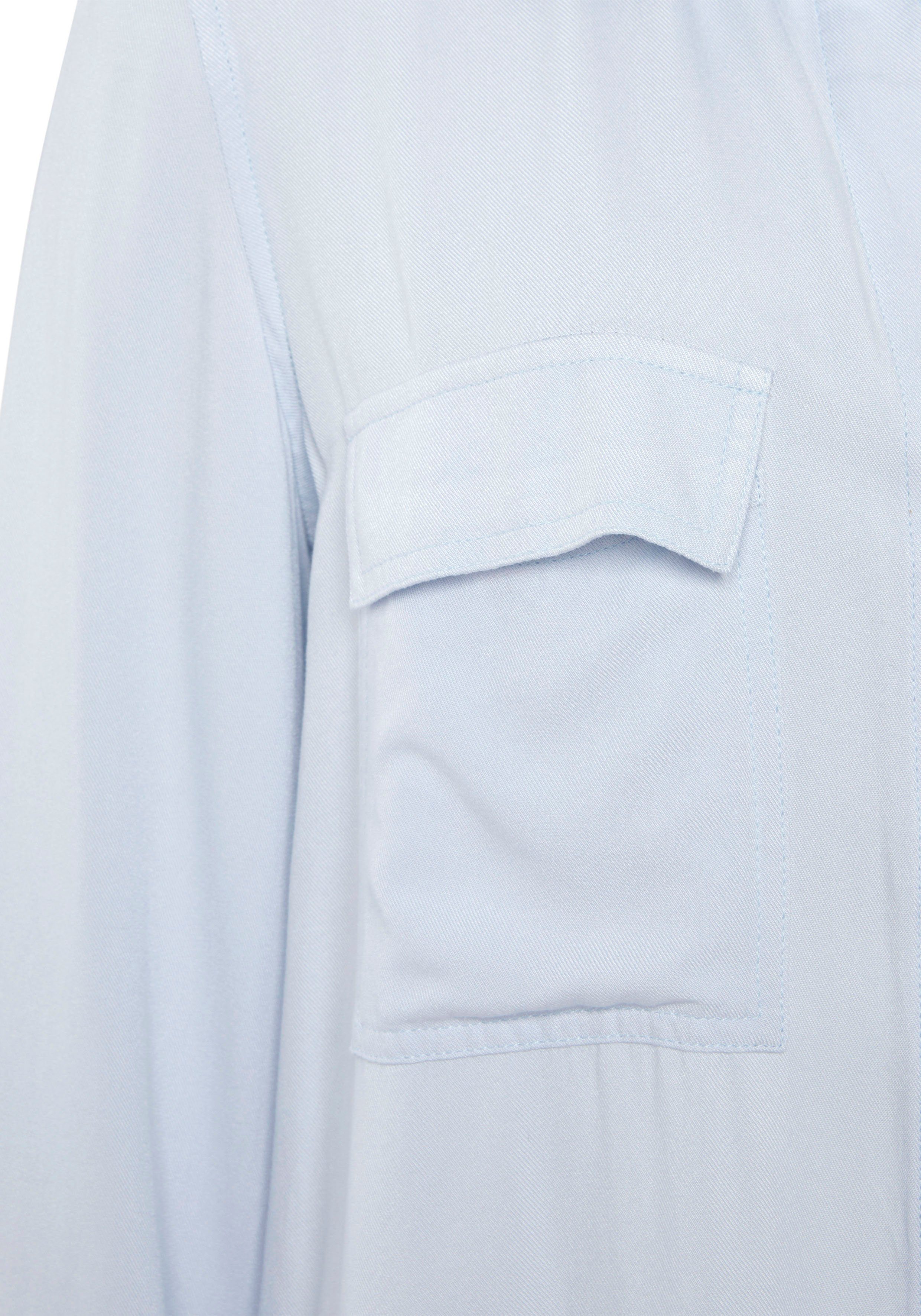 Vivance Overhemdblouse van zachte lyocellkwaliteit, luchtige damesblouse, casual-chic