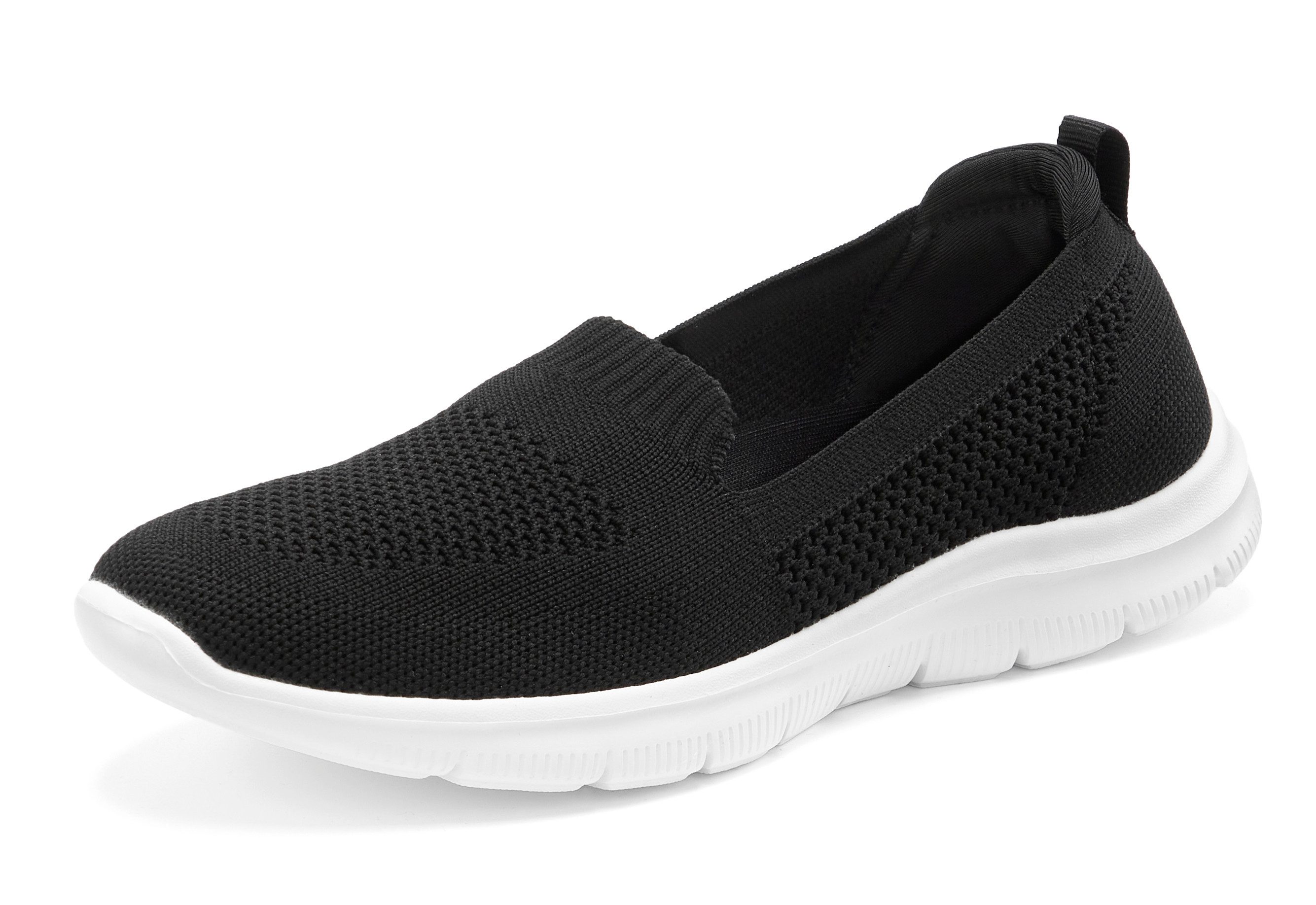 Lascana Instappers Slip-on sneaker, lage schoen, ultralichte sneaker, VEGAN
