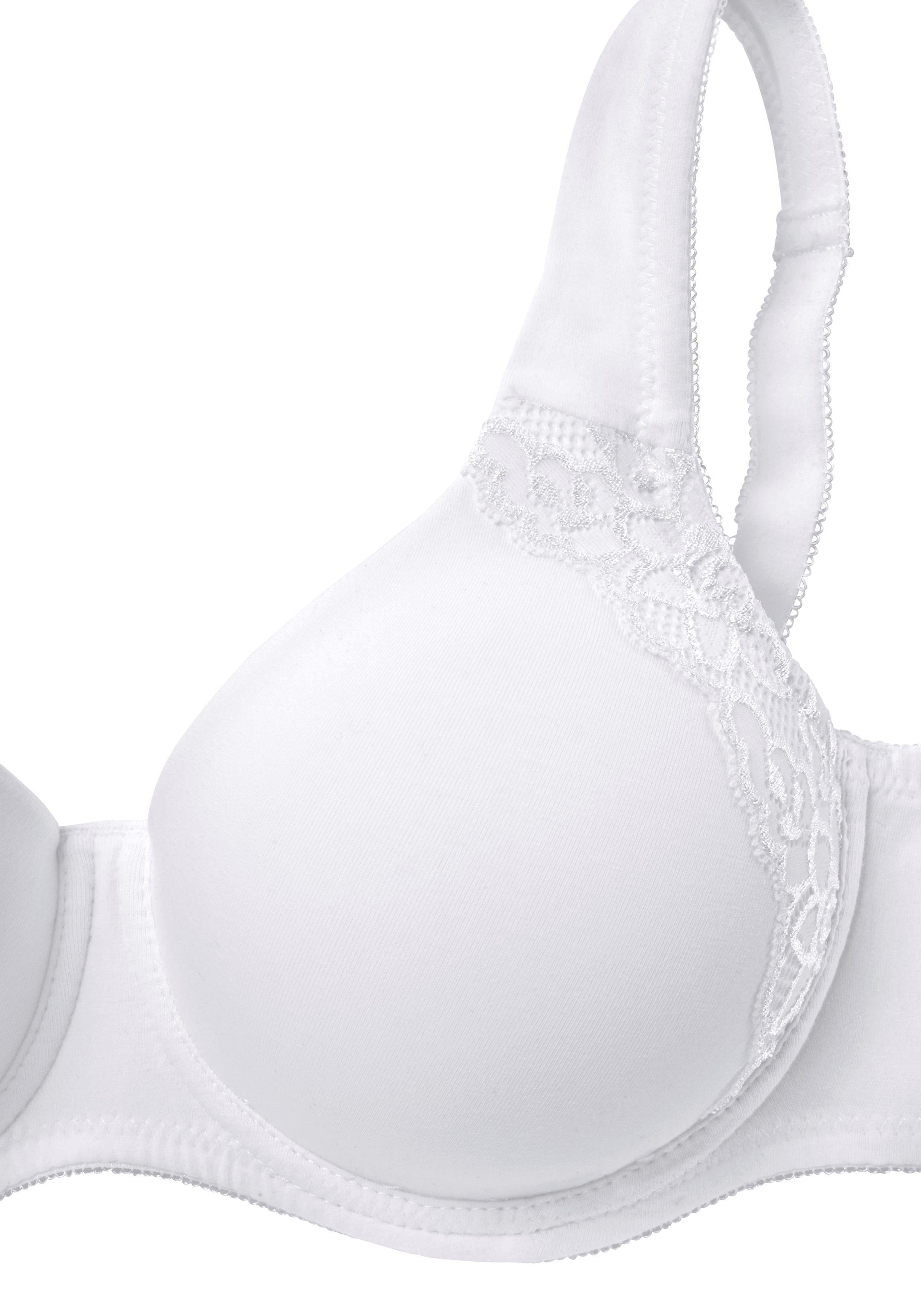 Petite fleur Minimizer-bh met beugel, met dubbellaagse cups en bredere bandjes (Set van 2)
