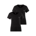 calvin klein t-shirt met kleine logoprint zwart