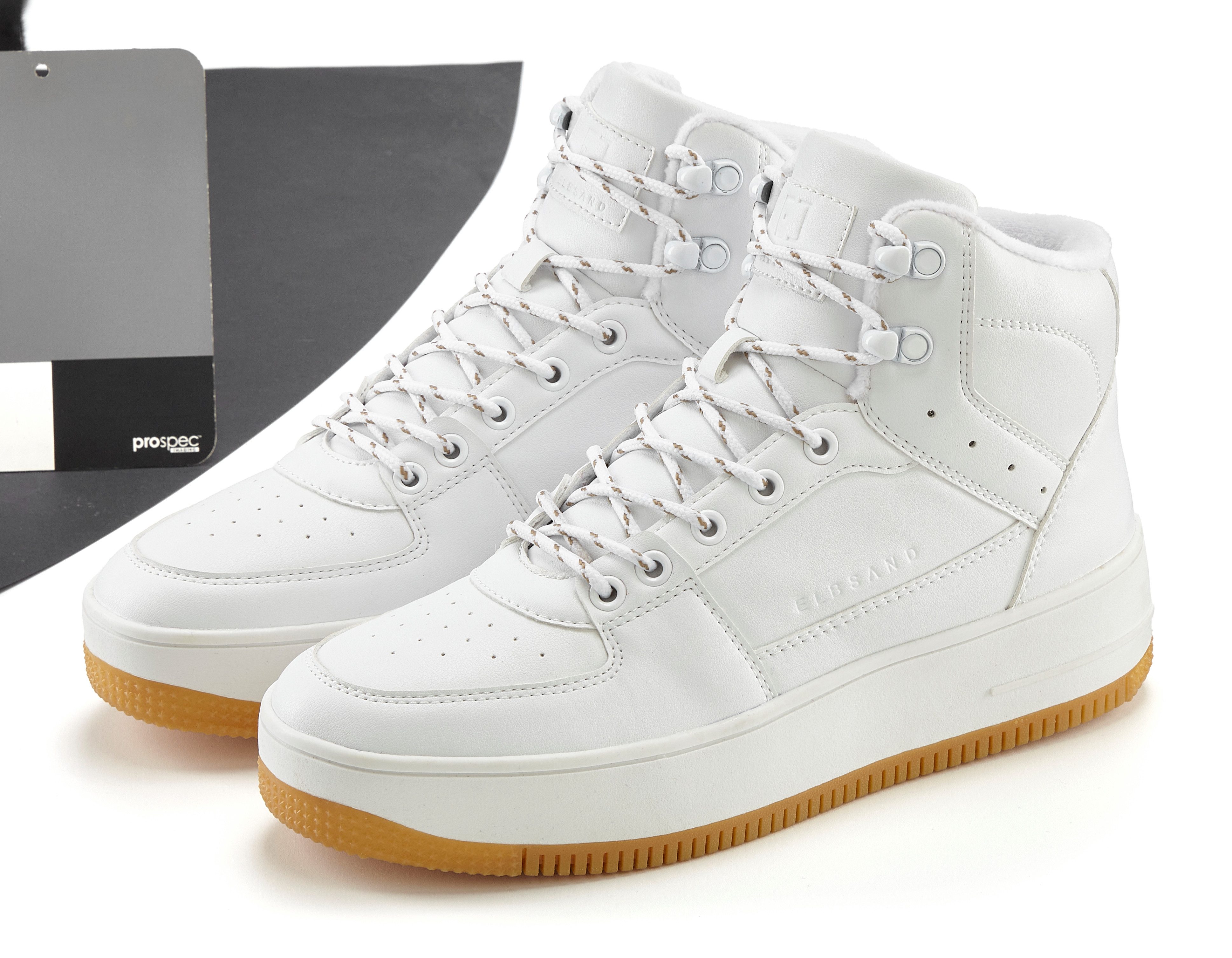 Elbsand Sneakers met knuffelig warm voering, vrijetijdsschoen, lage schoen, high top sneaker