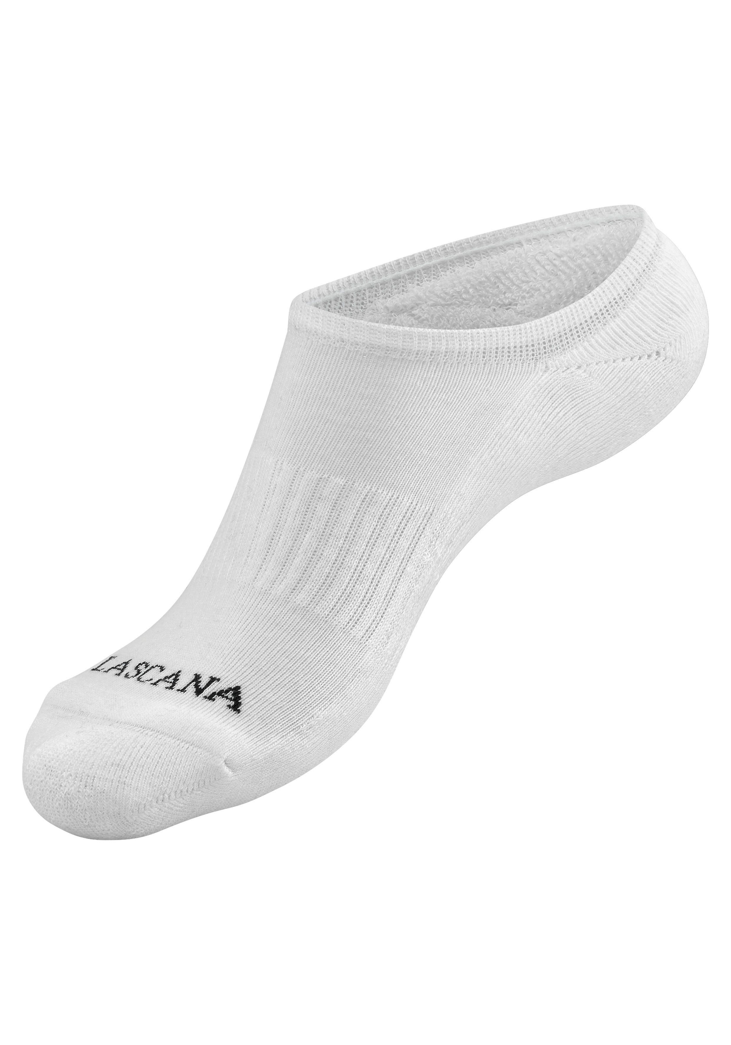 active by Lascana Sneakersokken met voetfrotté (set, 7 paar)