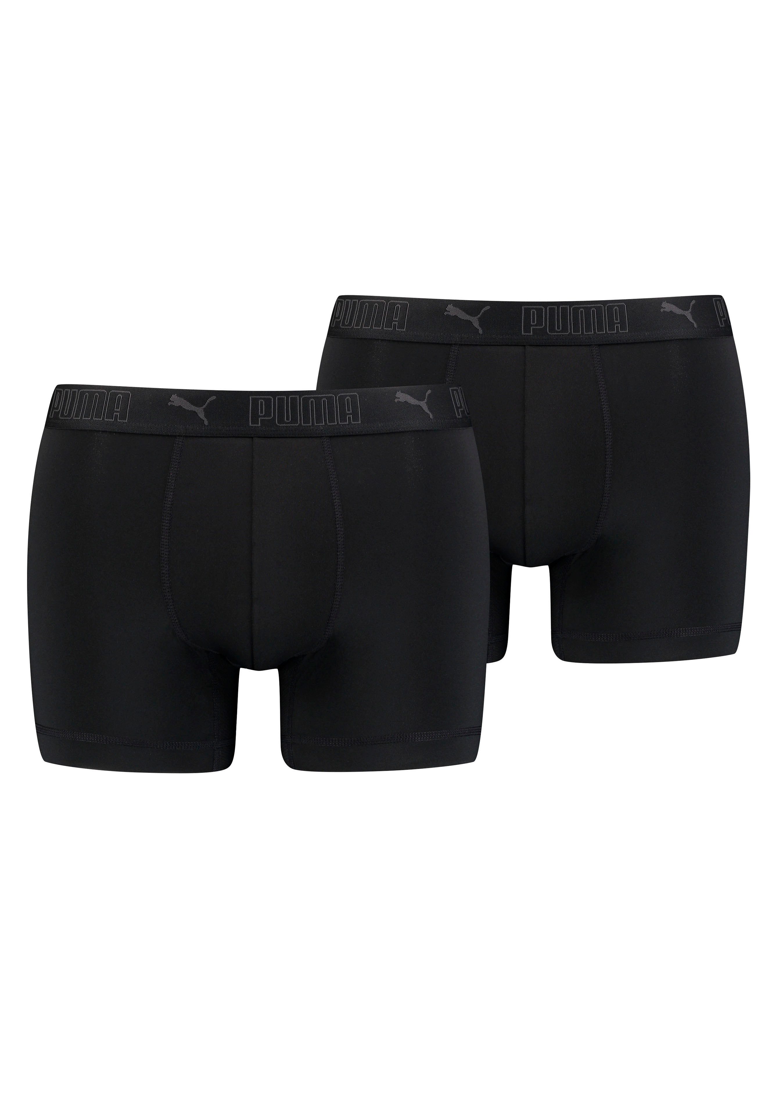 PUMA Boxershort PUMA MEN SPORT MICROFIBER BOXERS 2P (2 stuks, Set van 2)