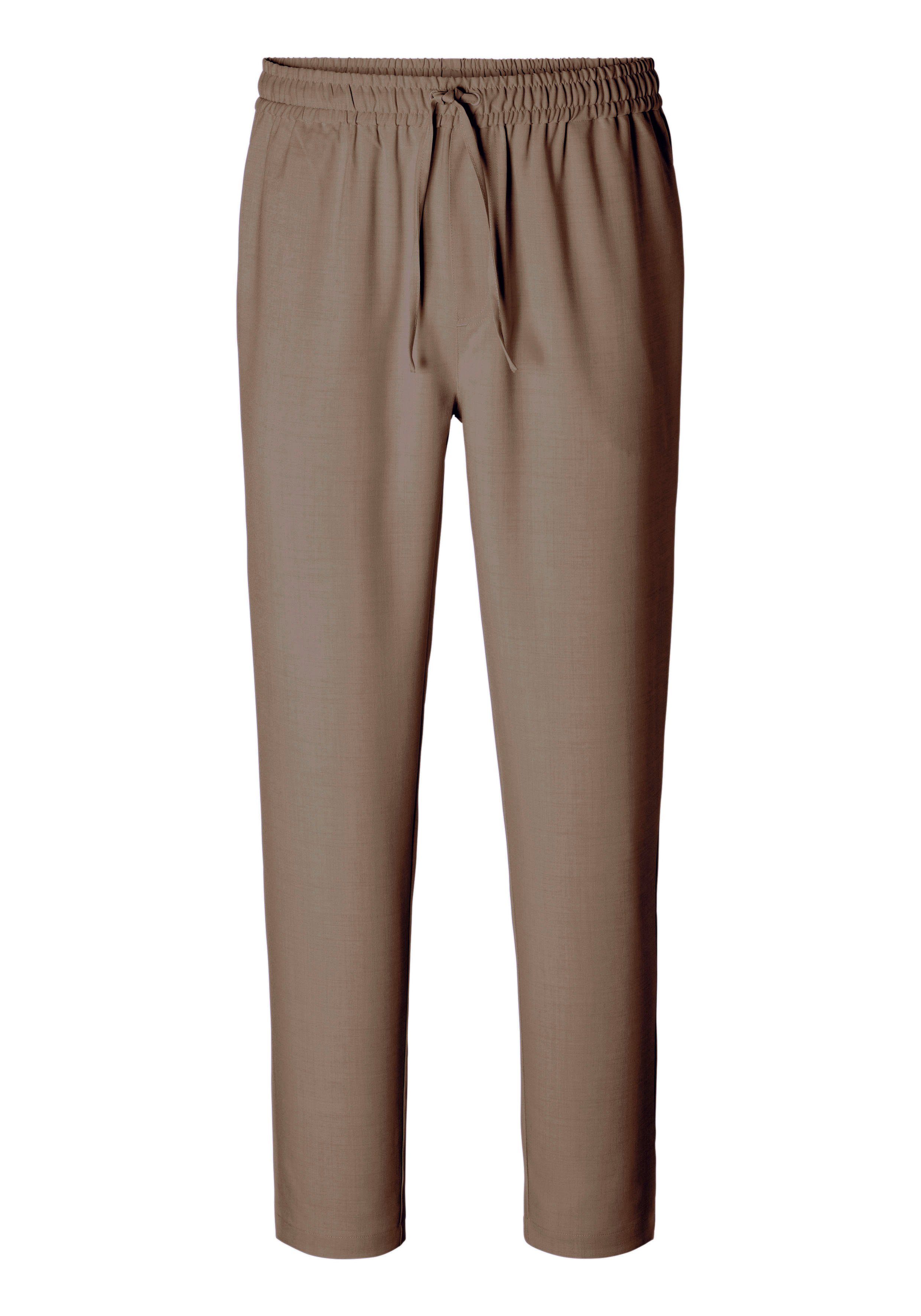 John Devin Jogpants Slim fit, van lichte weefkwaliteit heren maat L (52/54)