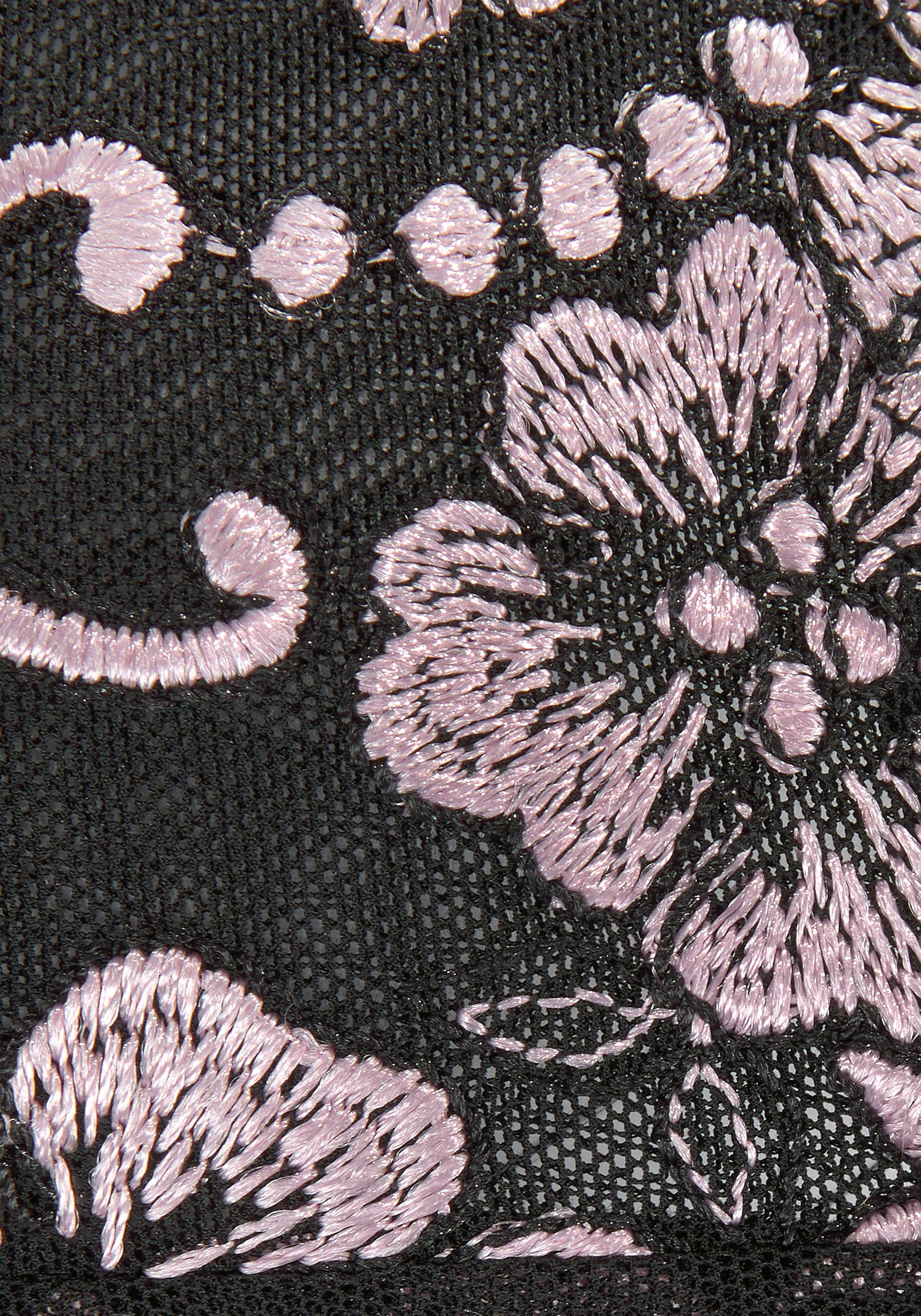 Lascana Beugel-bh WANDA met borduurkant in bloemetjes-look, dessous