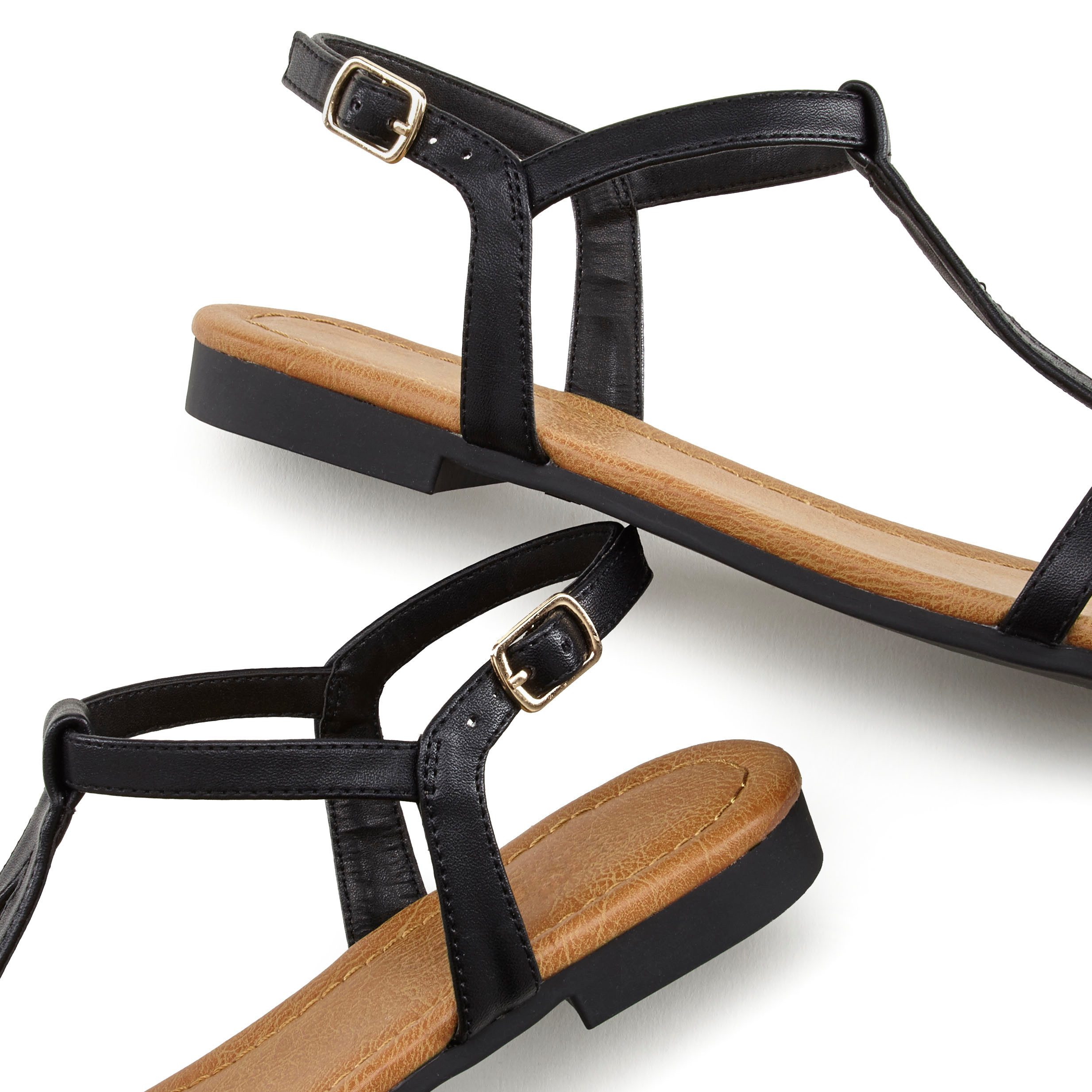 Vivance Sandalen Zomerschoen Sandalette, zomerschoen met verfijnde bandjes VEGAN