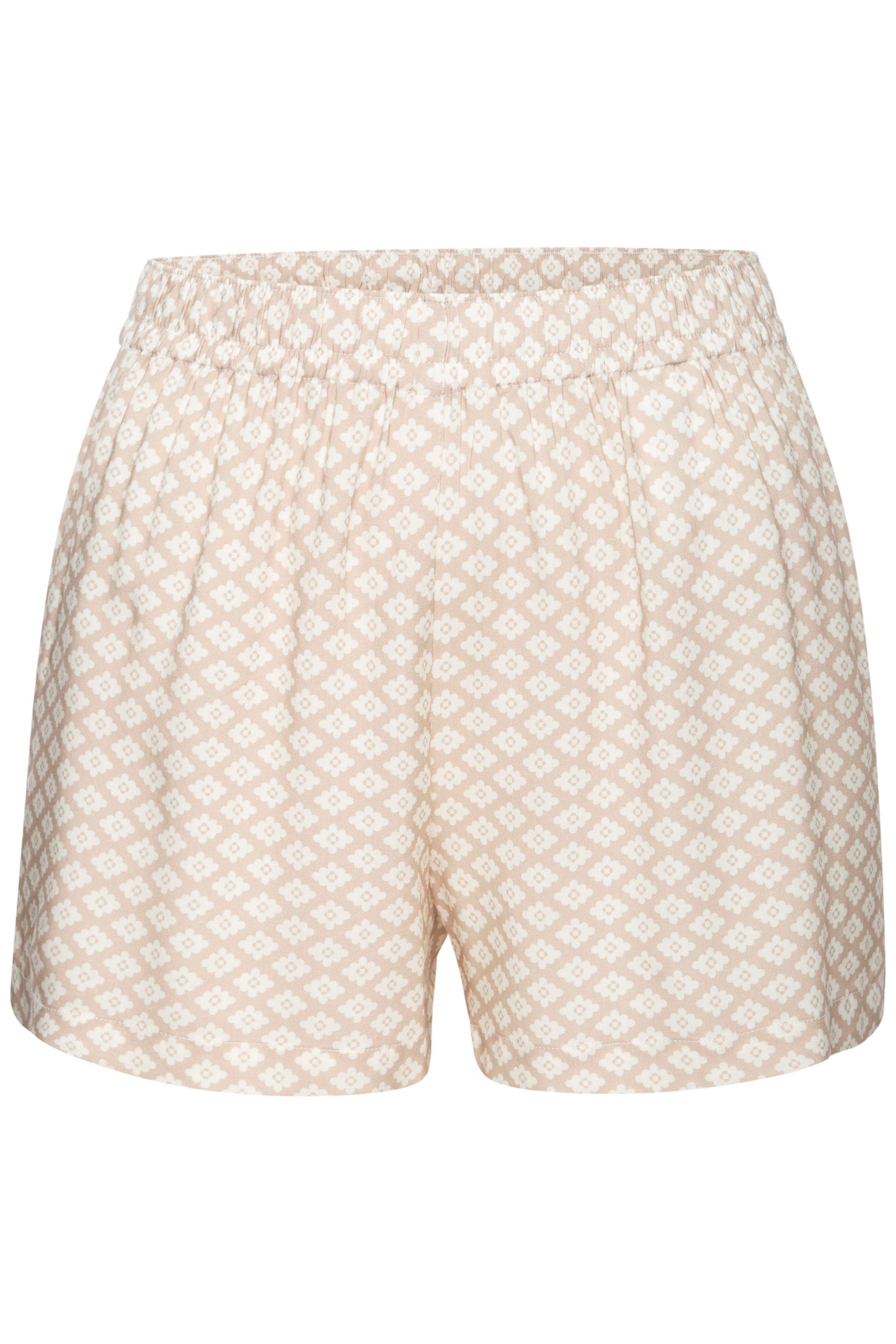 Lascana Pyjamashort met edel alloverpatroon