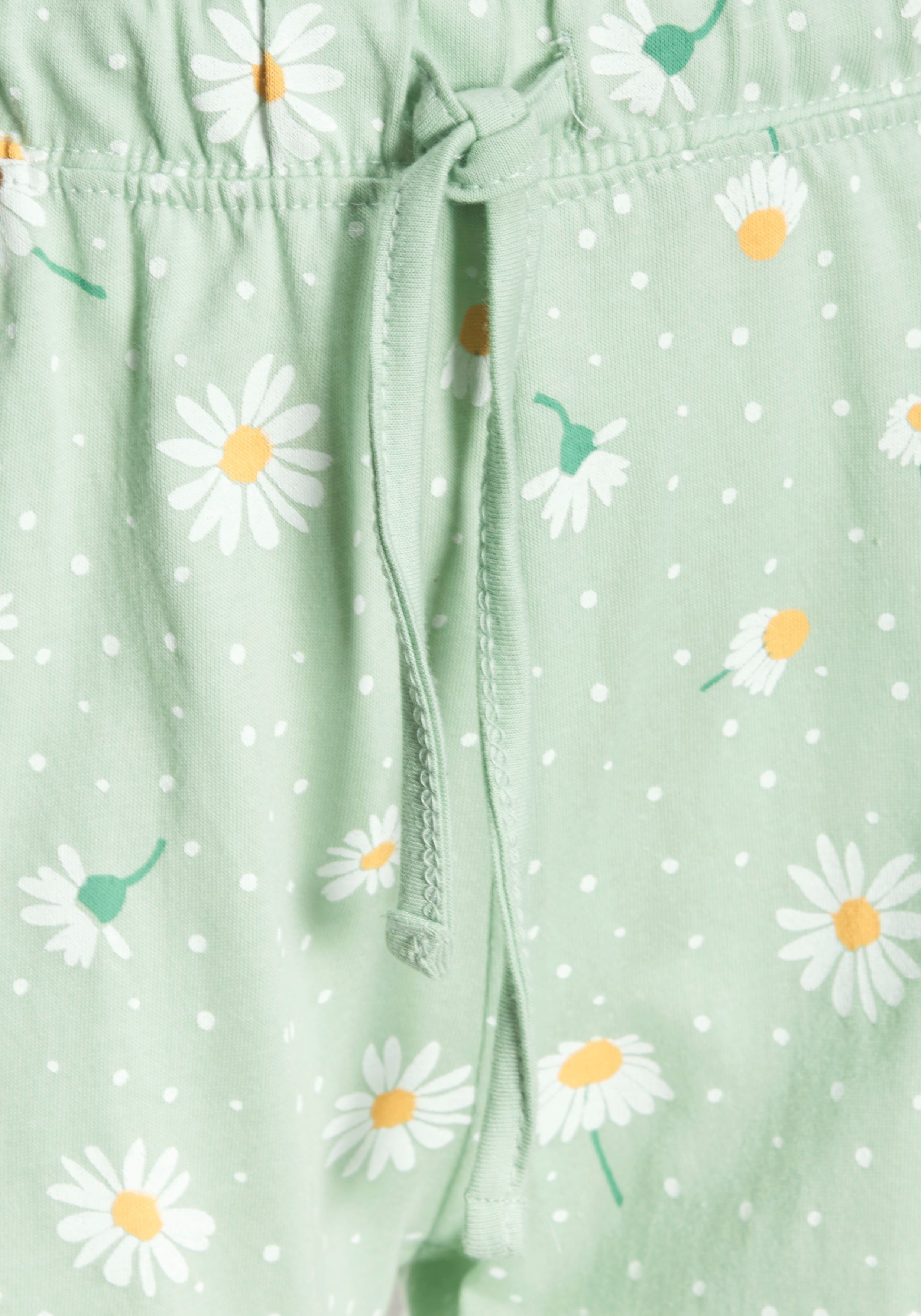Vivance Dreams Pyjama met madeliefje-print (2-delig, 1 stuk)