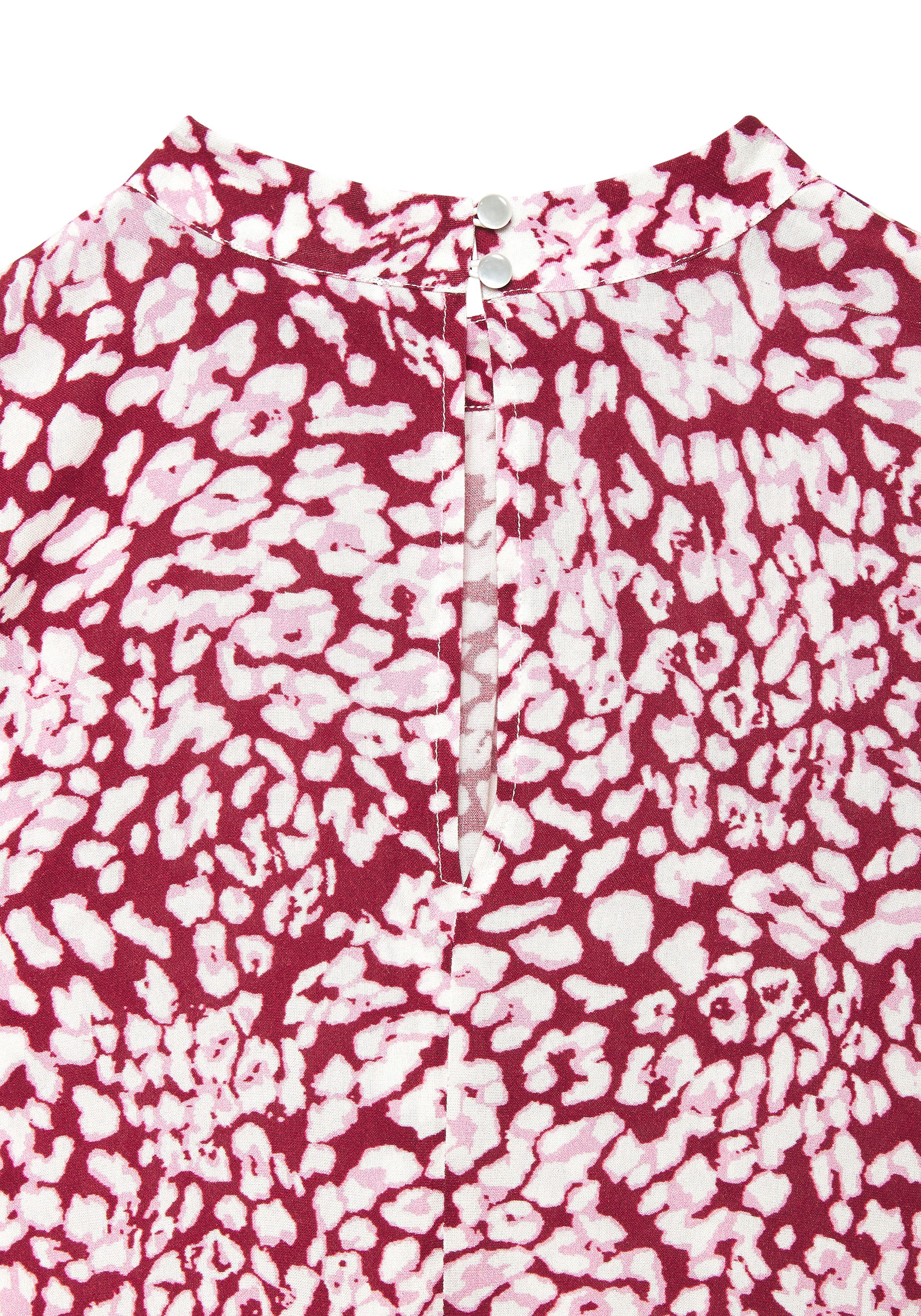 Lascana Blouse met korte mouwen met all-over print, damesblouse, sportief elegant