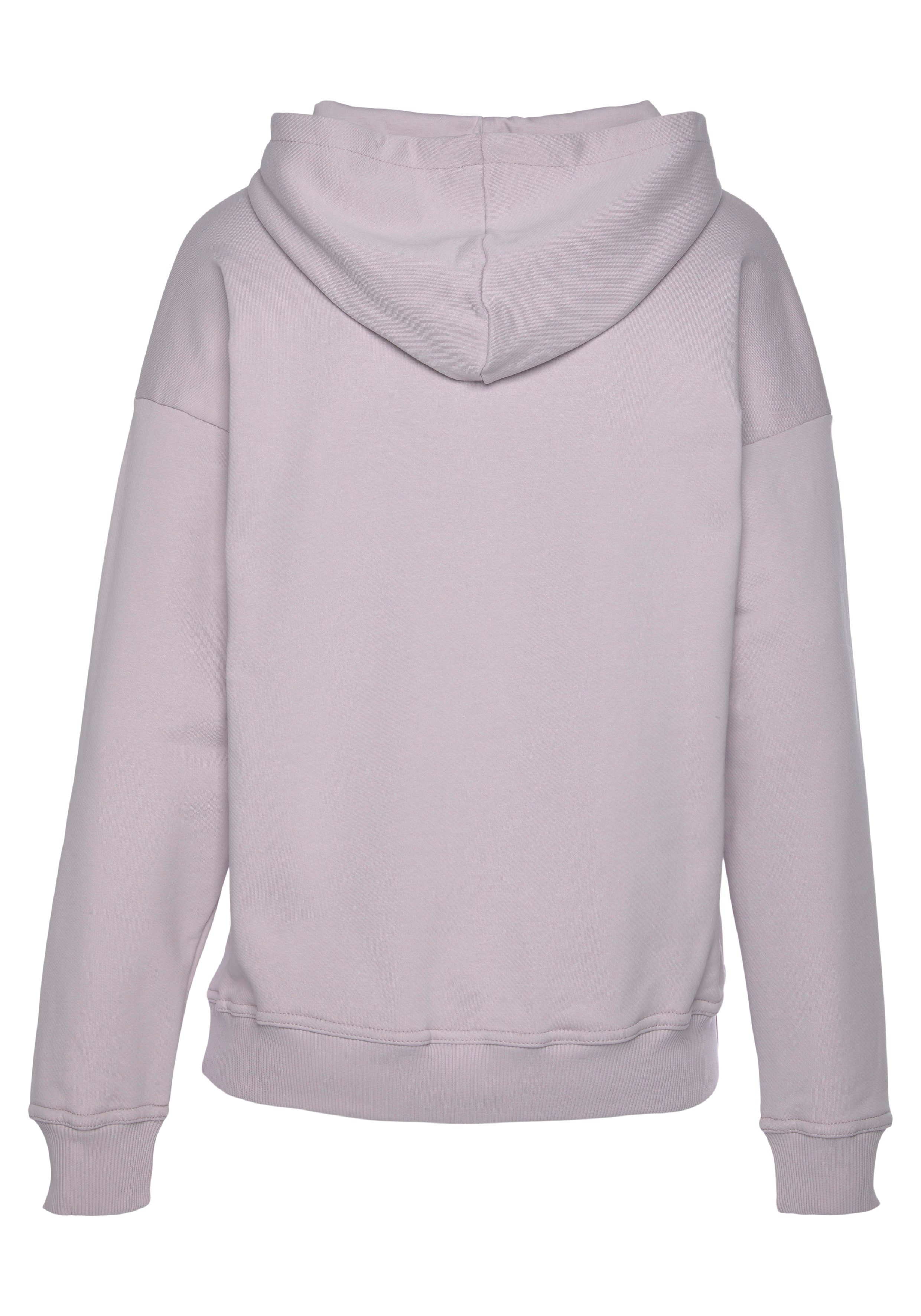Lascana Hoodie van biologische katoen, loungewear