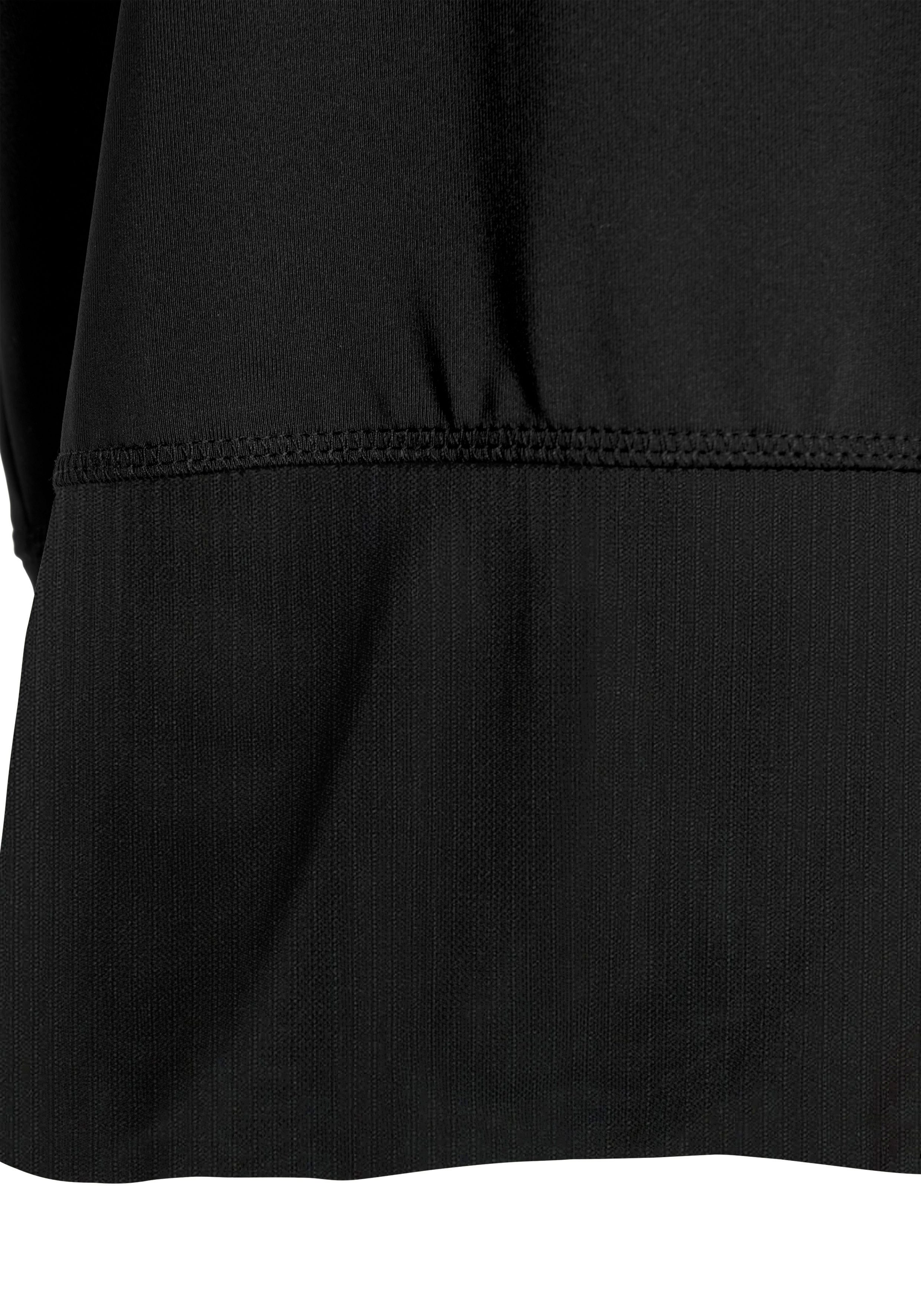 active by Lascana Shirt met korte mouwen Tropical met brede ribinzet