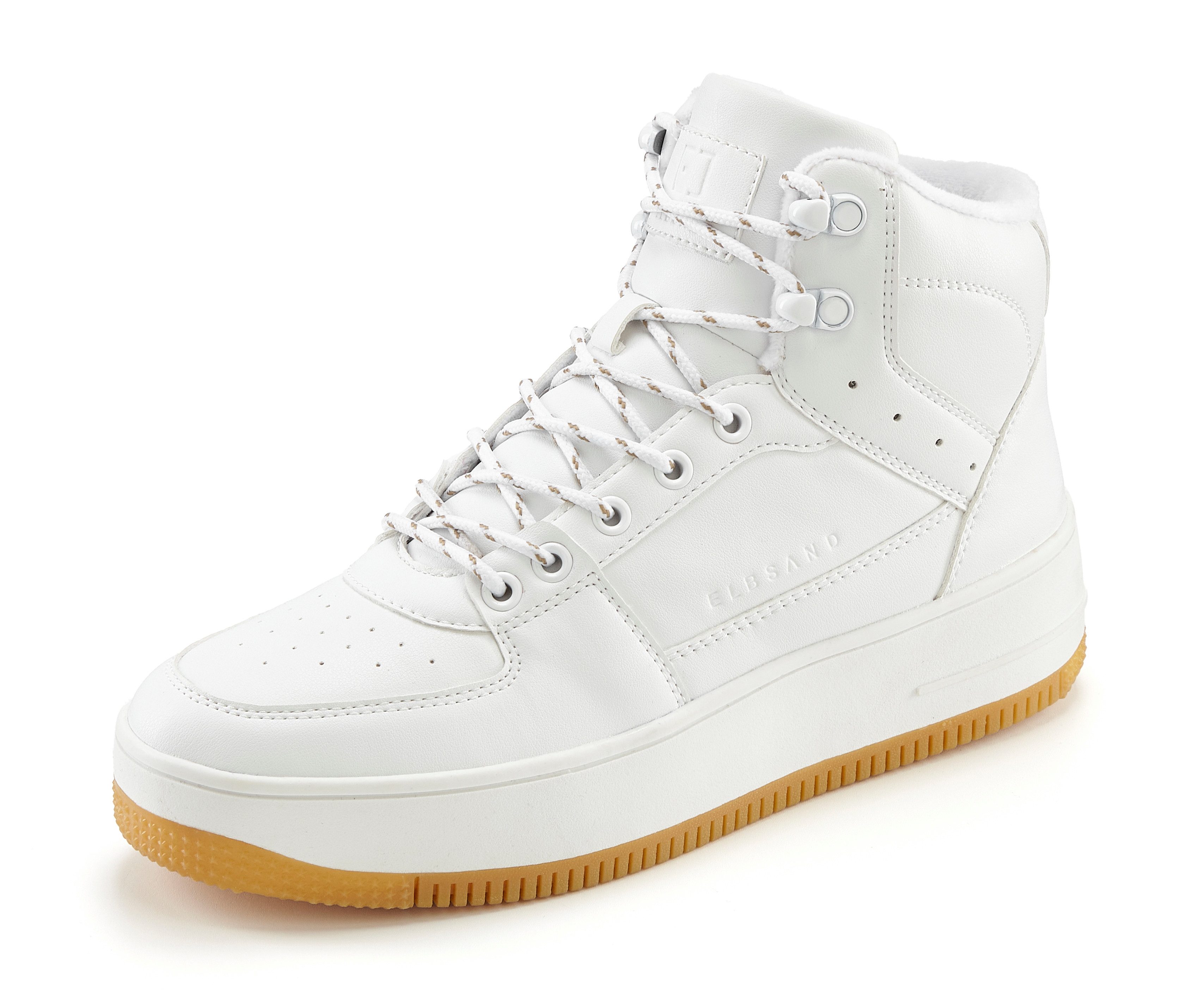 Elbsand Sneakers met knuffelig warm voering, vrijetijdsschoen, lage schoen, high top sneaker