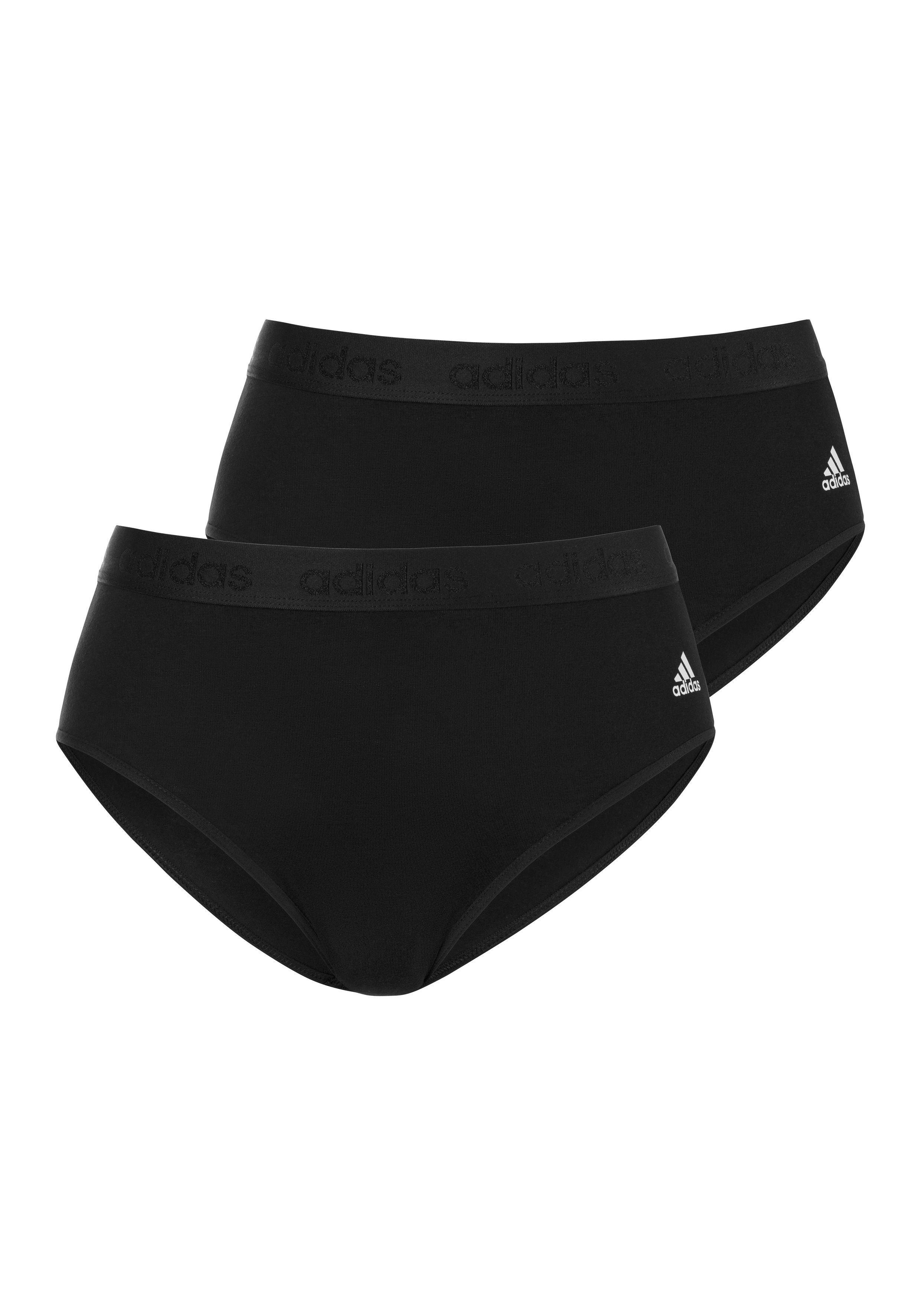 adidas Sportswear Bikinibroekje "Smart Cotton" met verbeterde ademend vermogen (2 stuks, Set van 2)