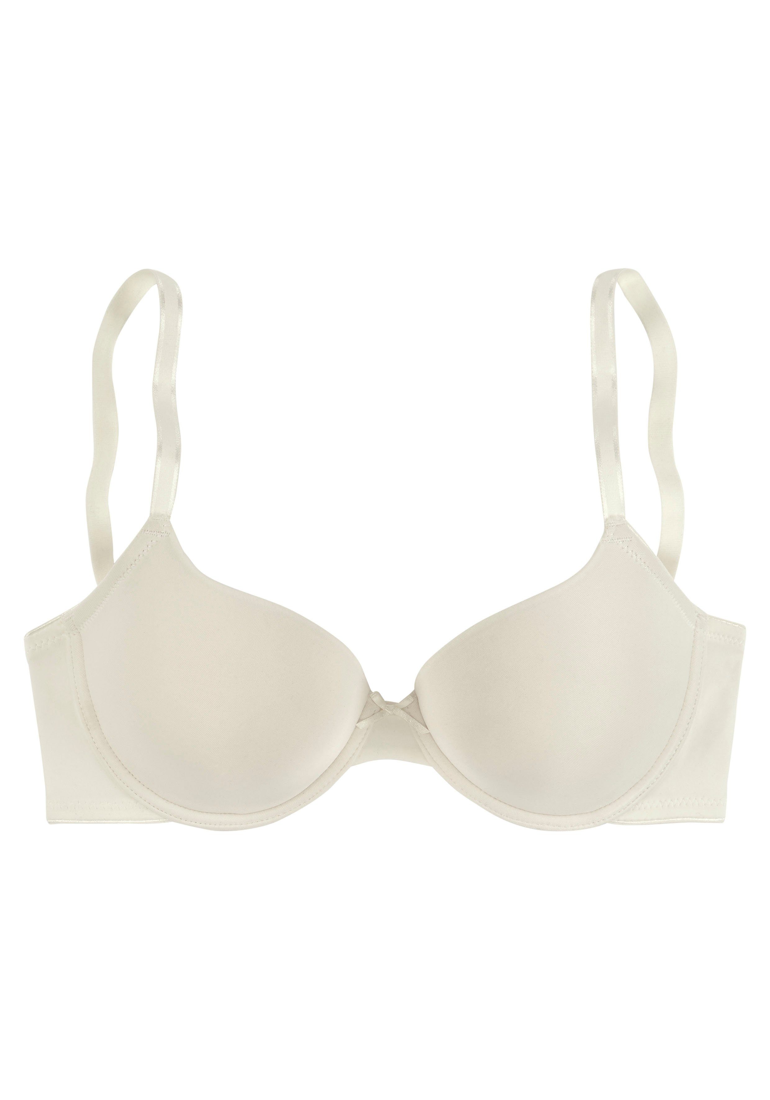 Lascana Bh met steuncups Ela - perfect basic met beugel van zijdeachtige microvezel