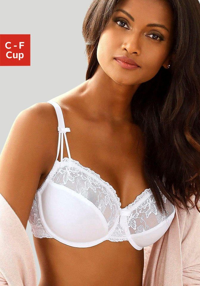 Nuance Beugel-bh met borduurkant, dessous