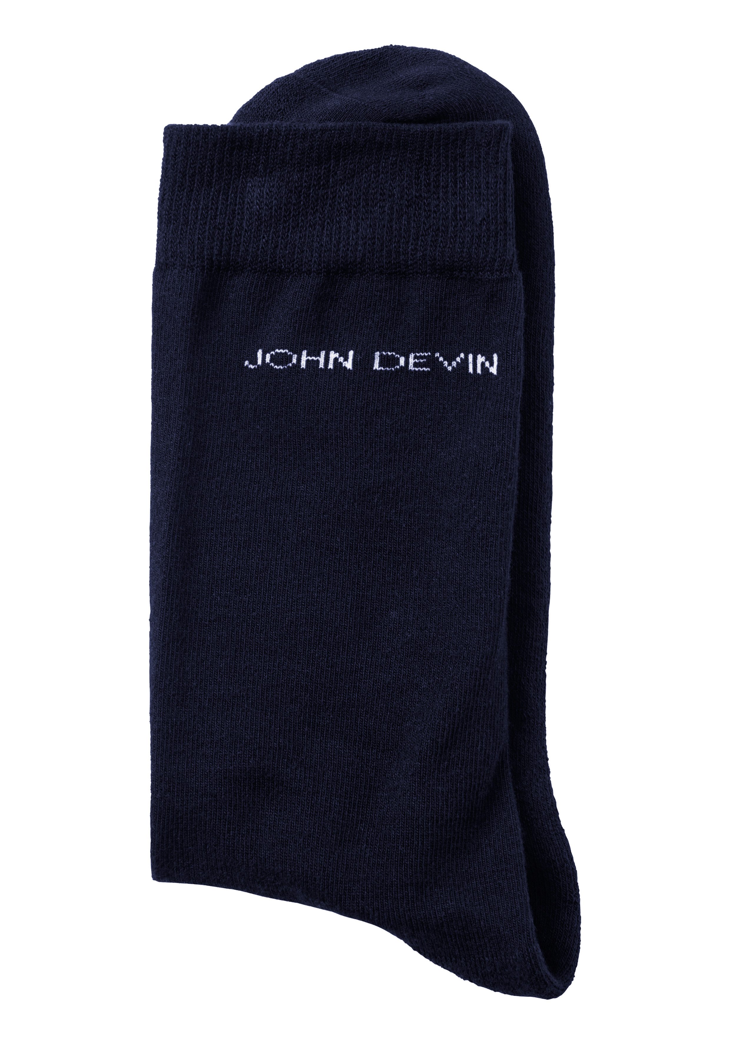 John Devin Basic sokken voor elke dag (set, 7 paar)