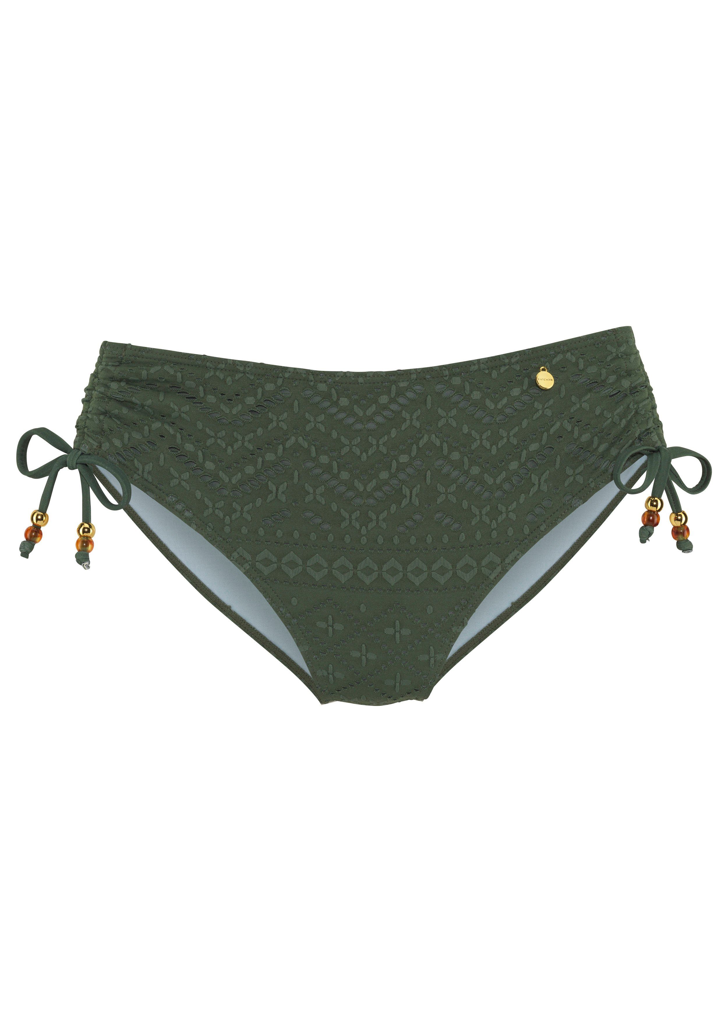 Lascana Bikinibroekje Omara met broderie anglaise