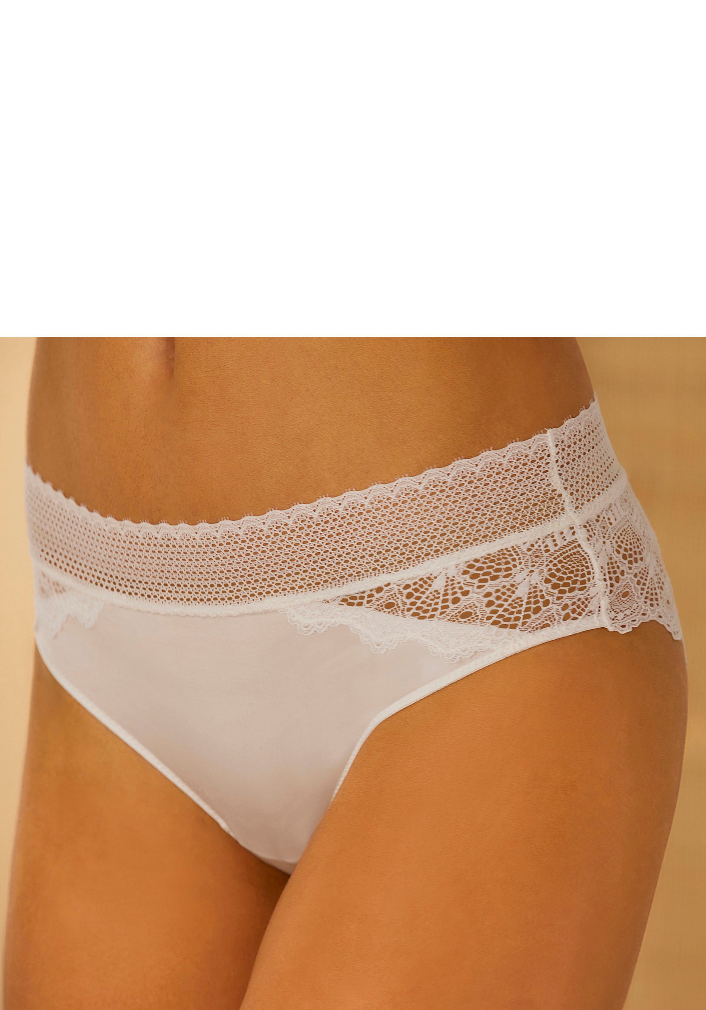 s.Oliver RED LABEL Beachwear Slip Elise van grafische kant