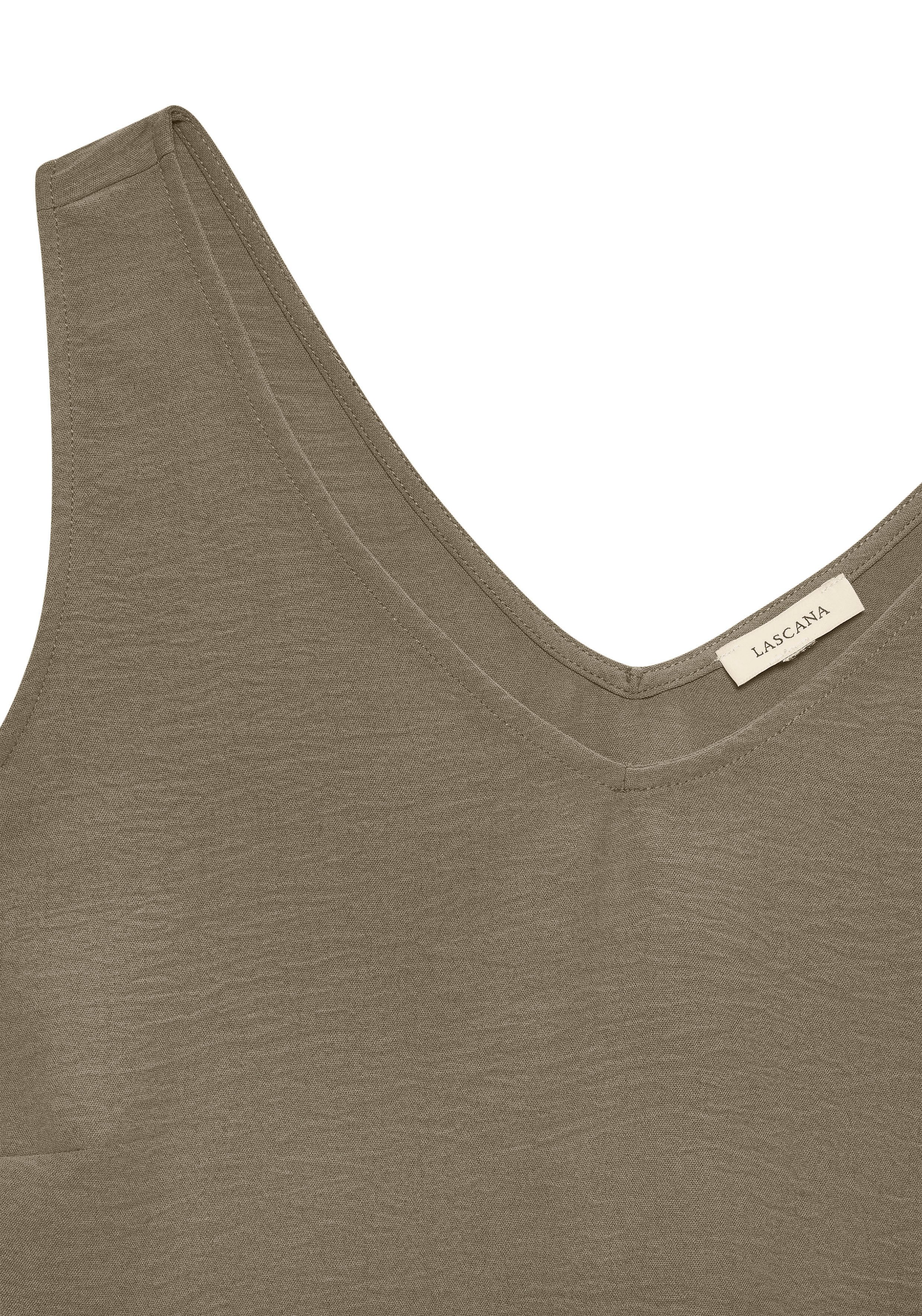 Vivance Top met v-halslijn, basic, damtop