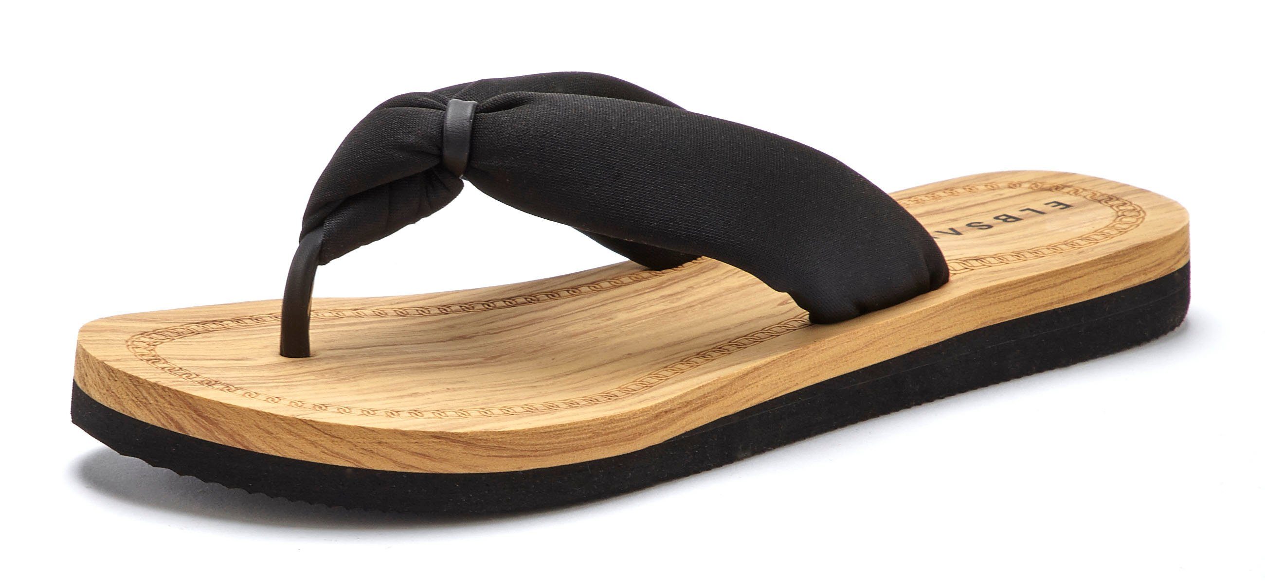 Elbsand Badslippers Sandaal, pantoletten, badschoen ultralicht VEGAN