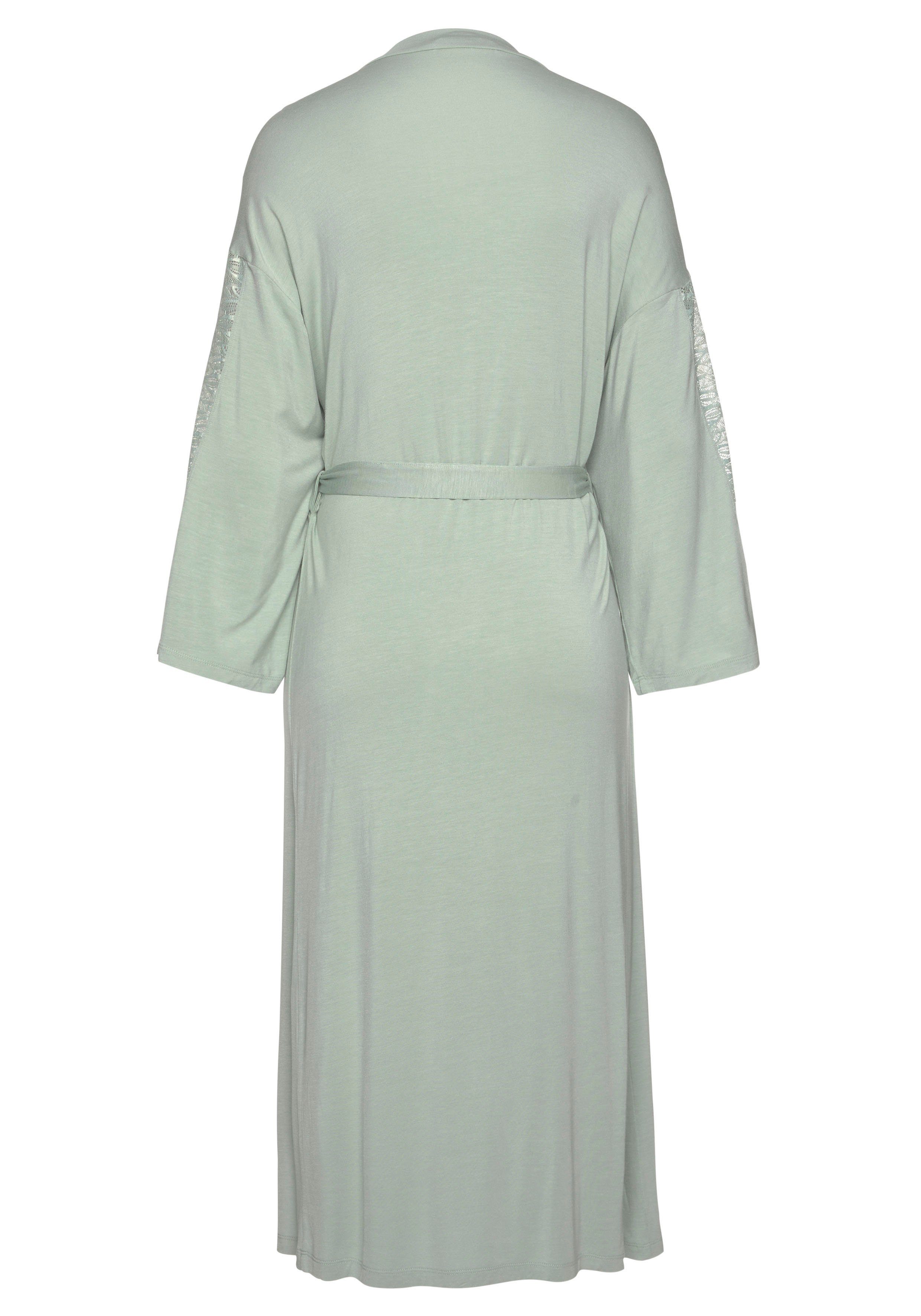 Lascana Kimono met kanten details