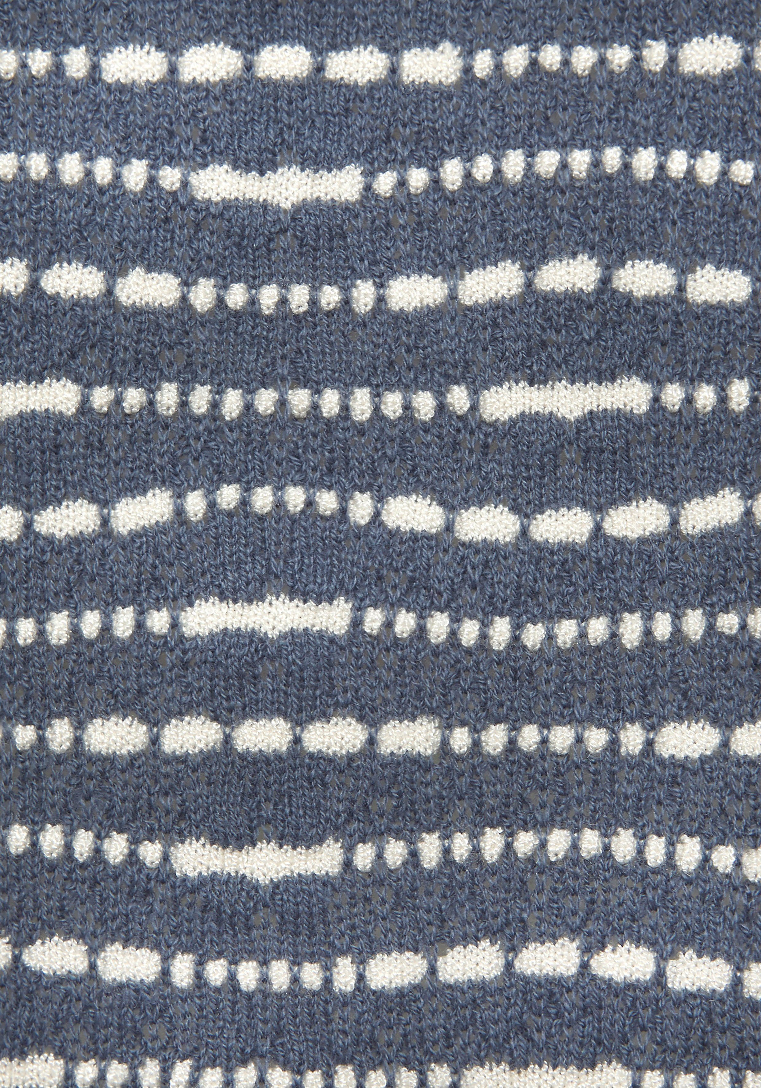 Vivance Shirt met ronde hals Met streepstructuur van lichte tricotkwaliteit