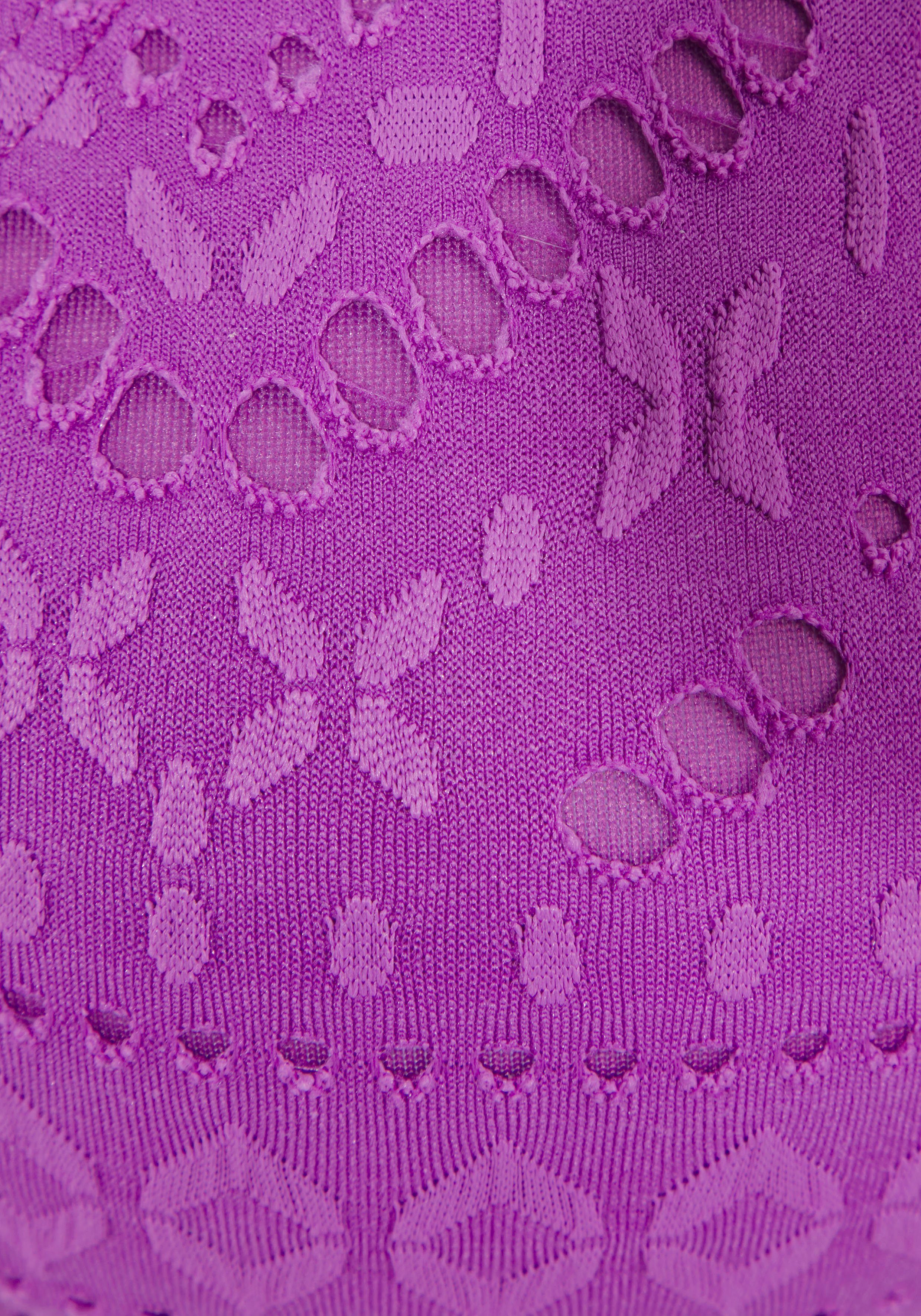 Lascana Triangel-bikinitop Omara met broderie anglaise
