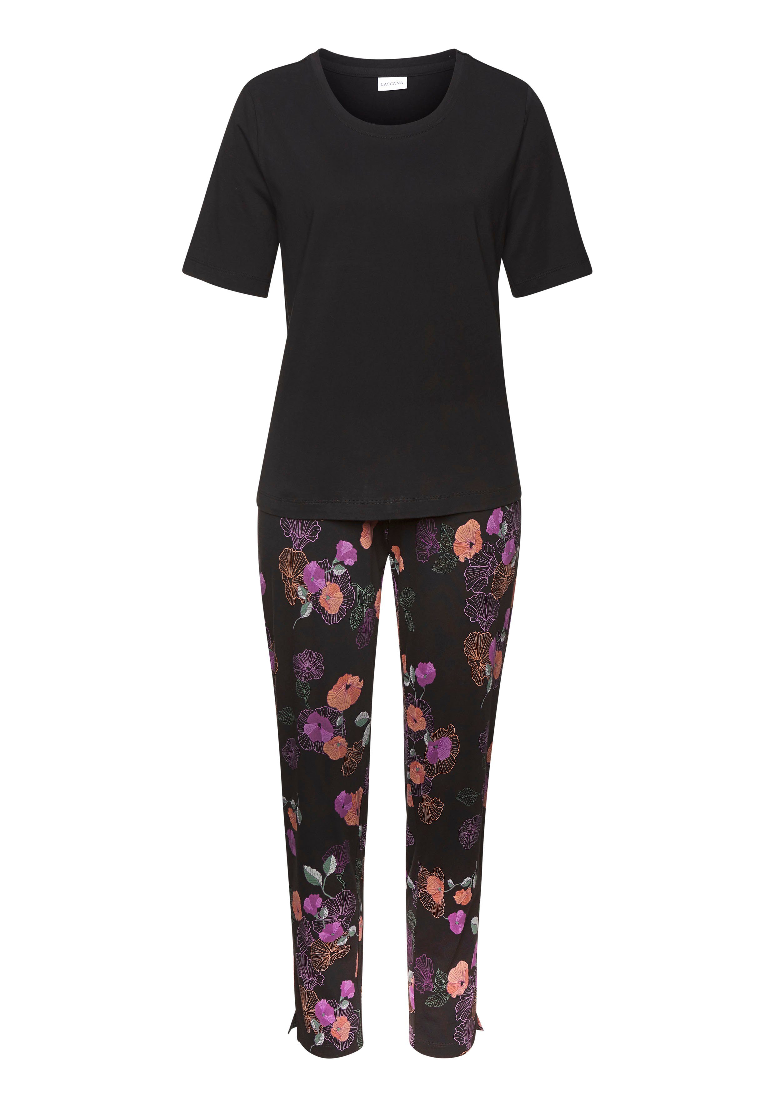 Vivance Dreams Pyjama met bloemdessin (2-delig)