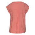 lascana blouse zonder sluiting met modieuze knopen oranje