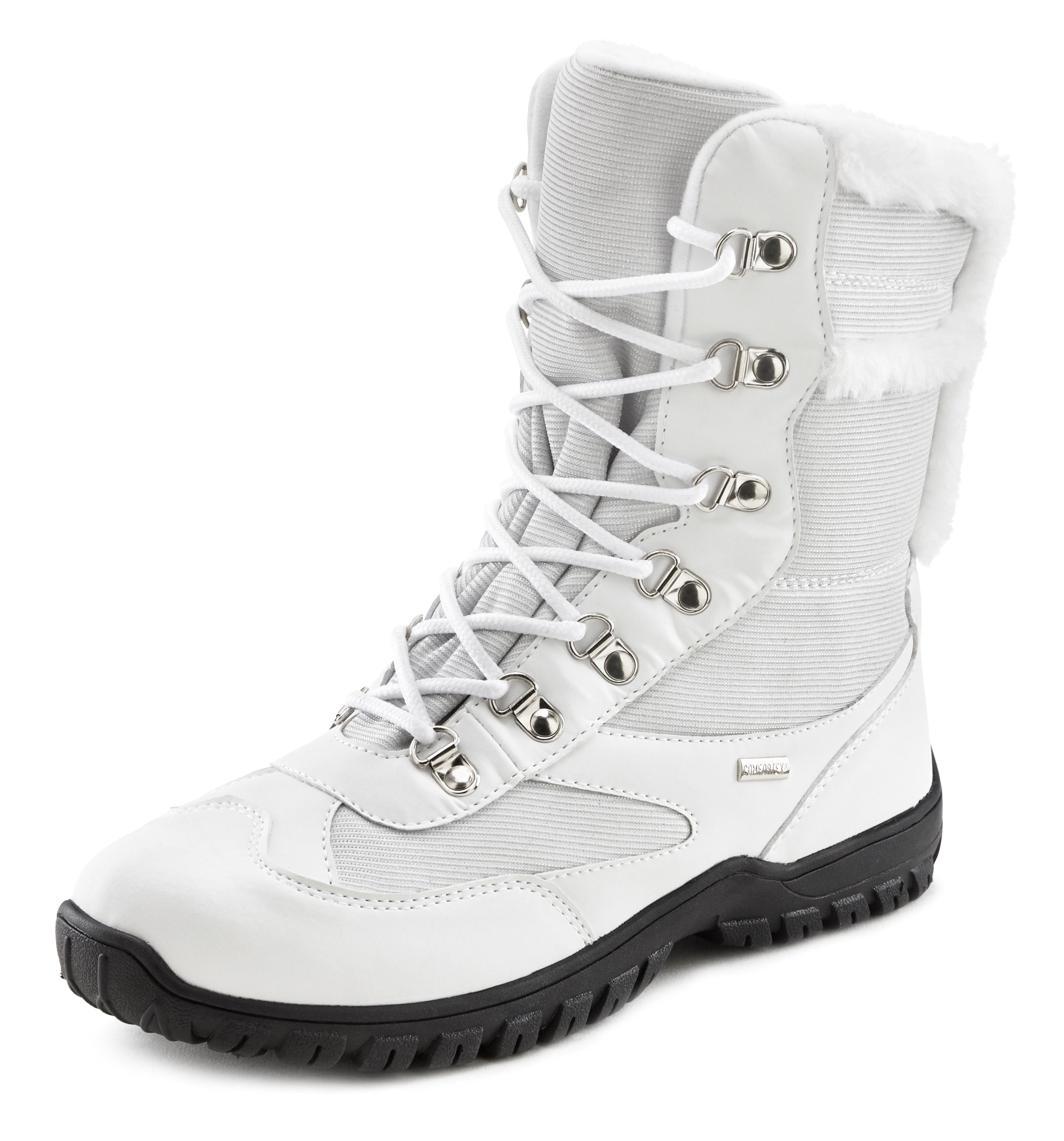 Lascana Winterlaarzen Boots met een warme voering en windwerend en  waterafstotend materiaal en profielzool voordelig besteld | LASCANA