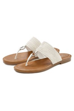 lascana teenslippers wit